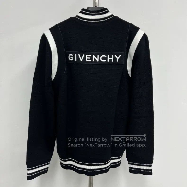 Givenchy Givenchy Men's Pure Wool Knit Casual Jacket Size US XXL / EU 58 / 5 - 3 Thumbnail