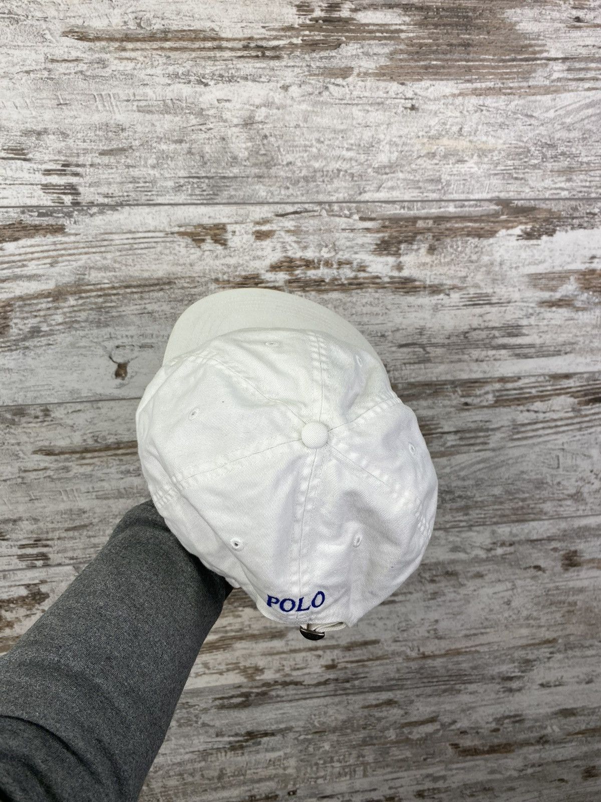 Polo Ralph Lauren × Vintage Mens Vintage Polo Ralph Lauren cap white logo luxury rugby Size ONE SIZE - 6 Thumbnail