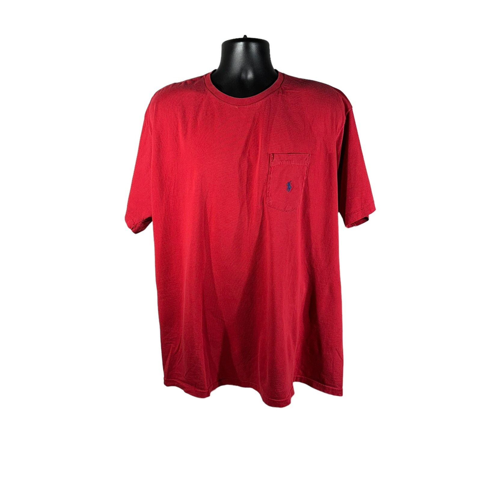 Polo Ralph Lauren Vintage Polo Ralph Lauren Pocket Tee 90s Size US XL / EU 56 / 4 - 1 Thumbnail