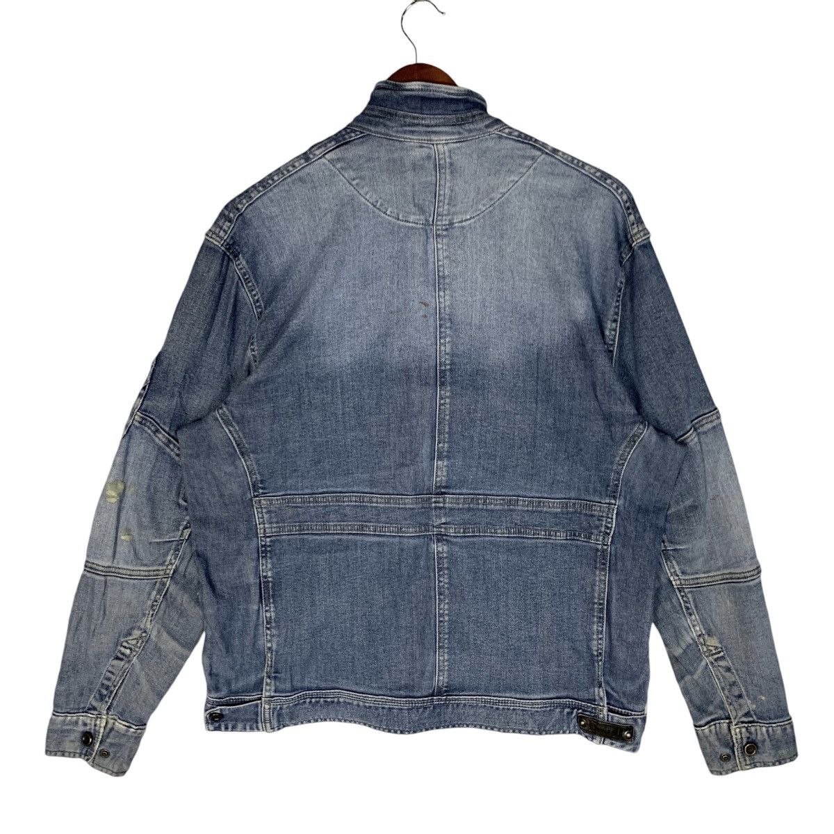 Japanese Brand × Vintage Vintage Blue B Denim Jacket Size M Size US M / EU 48-50 / 2 - 7 Thumbnail