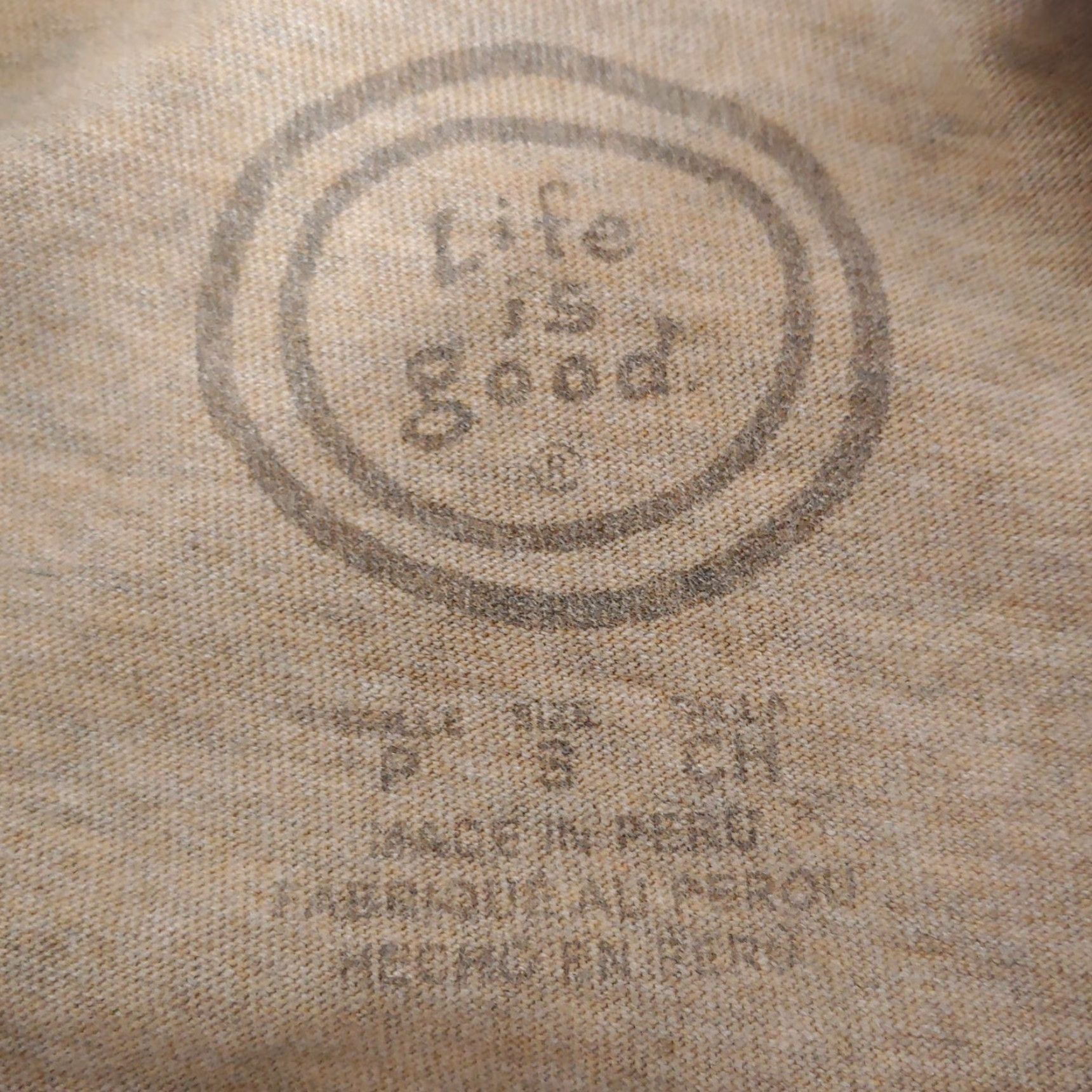 Life is Good VINTAGE Life is Good Shirt Fly Fishing Shirt Frequent Flyer Tying Hook Tan Top Outdoor Mens Small Brown Fly Fishing 90s Theme? Size US S / EU 44-46 / 1 - 5 Thumbnail