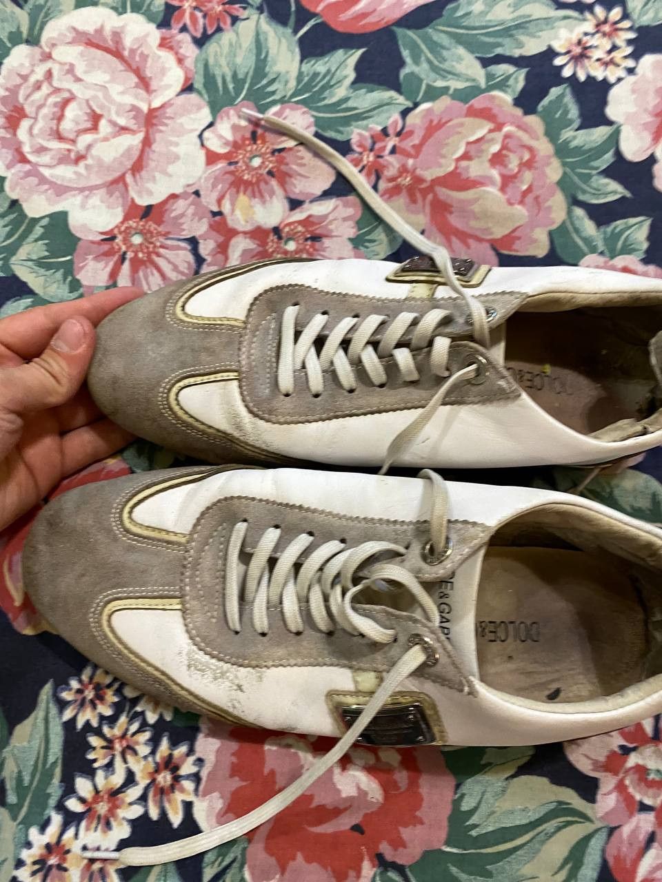 Dolce & Gabbana Low-Top D&G Sneakers Vintage Streetwear Dolce & Gabbana Y2K Size US 8 / EU 41 - 17 Thumbnail