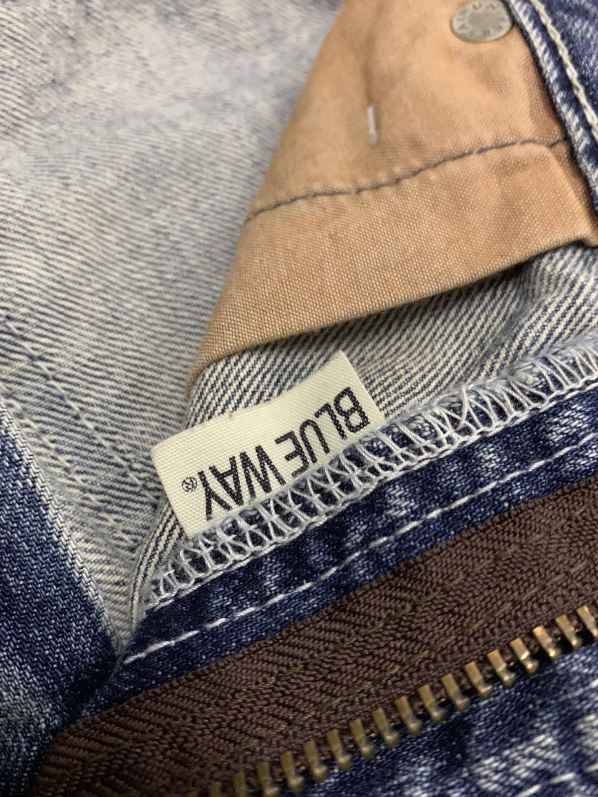 Japanese Brand Blue Way Garments Japan Vintage Denim Jeans Size US 33 - 12 Thumbnail
