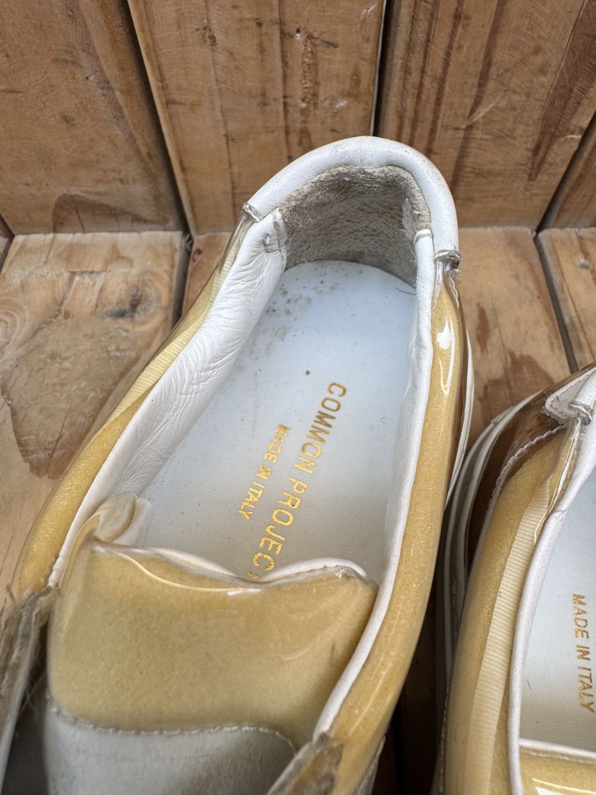 Common Projects Common Projects Men’s plastic/Canvas sneakers EUR 42 Size US 9 / EU 42 - 23 Thumbnail