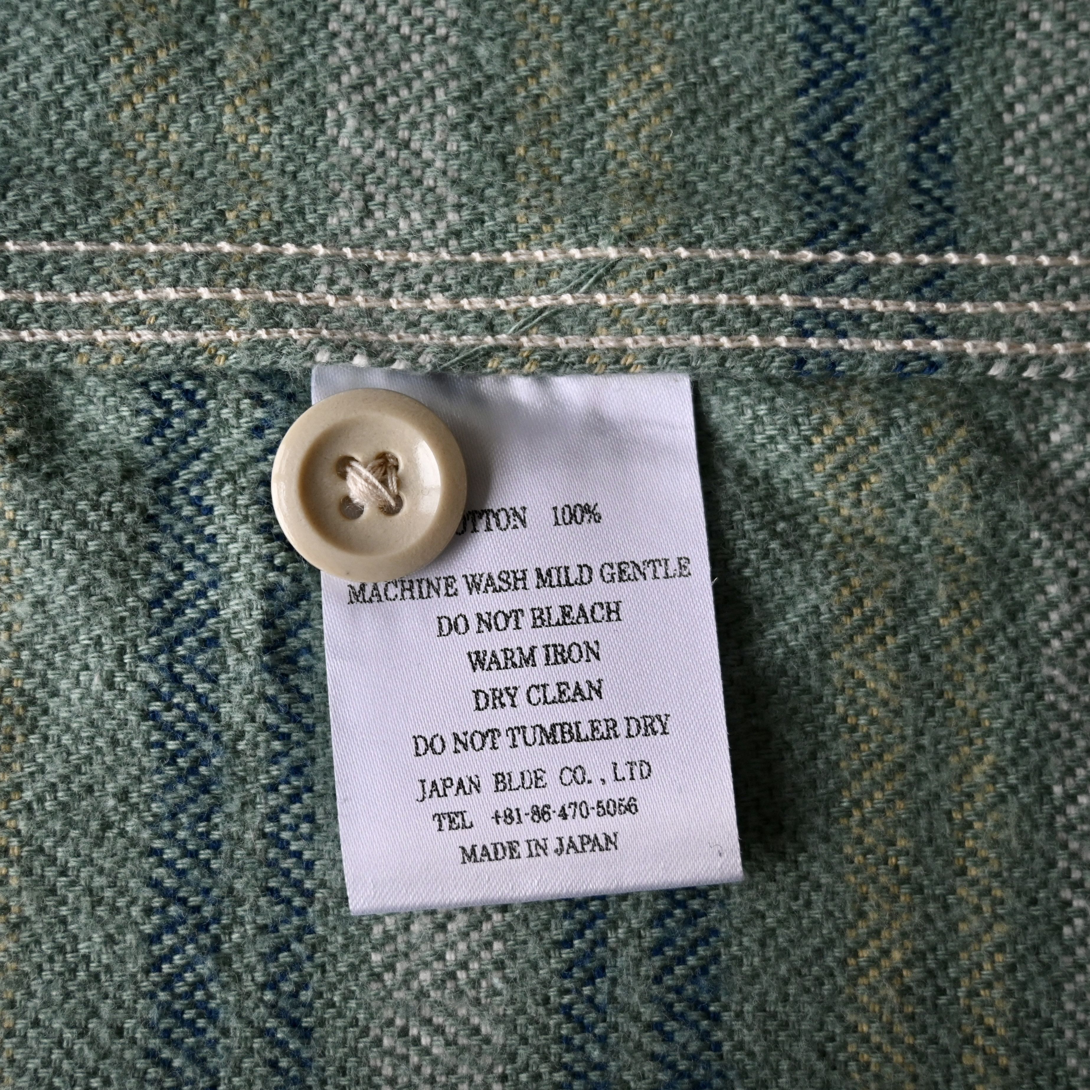 Momotaro Jeans MOMOTARO JEANS heavyweight flannel shirt, 44, made in Japan Size US L / EU 52-54 / 3 - 15 Thumbnail