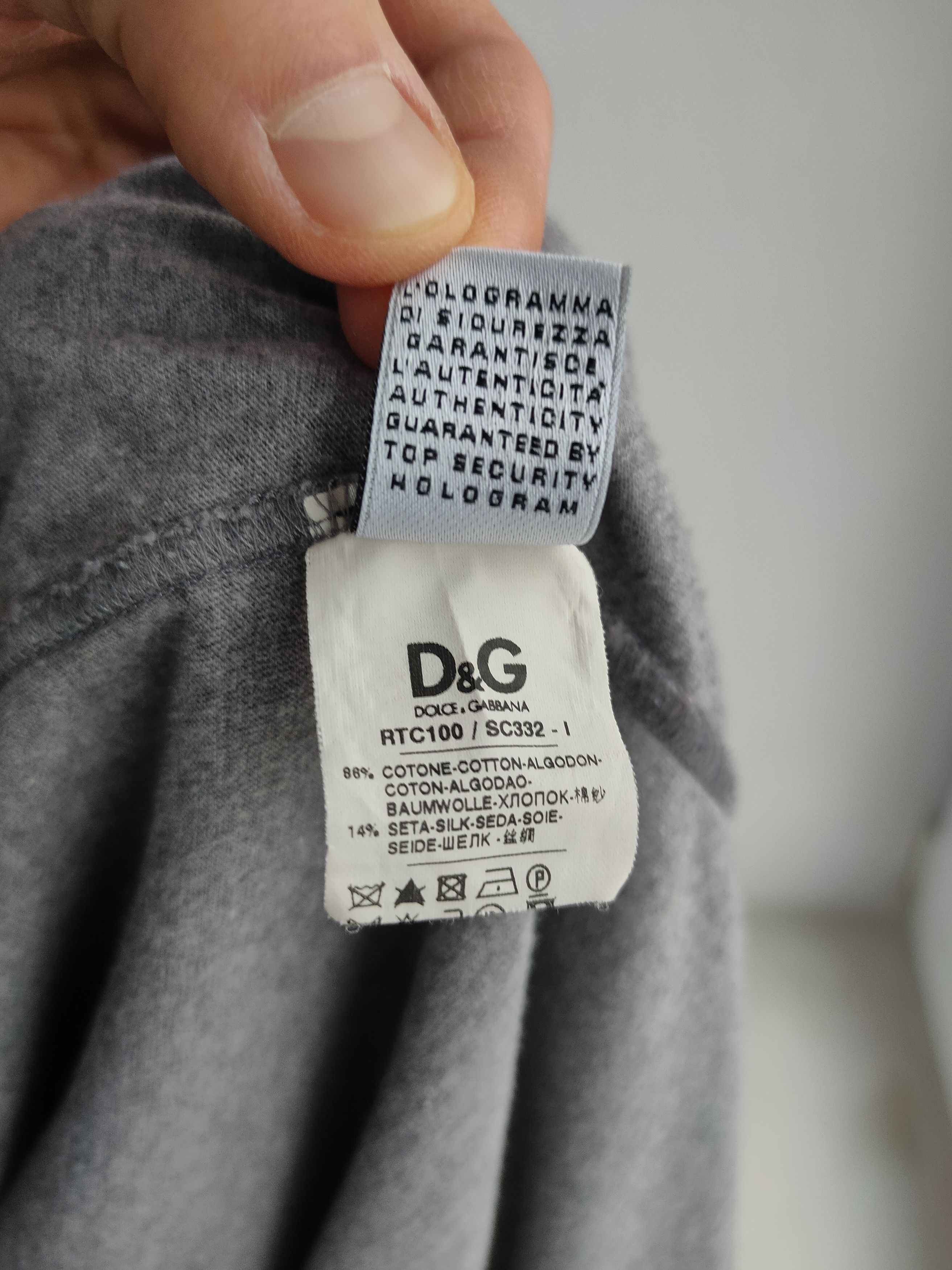 Dolce & Gabbana Vintage Y2K Dolce & Gabbana Polo t-shirt D&G Size US M / EU 48-50 / 2 - 13 Thumbnail