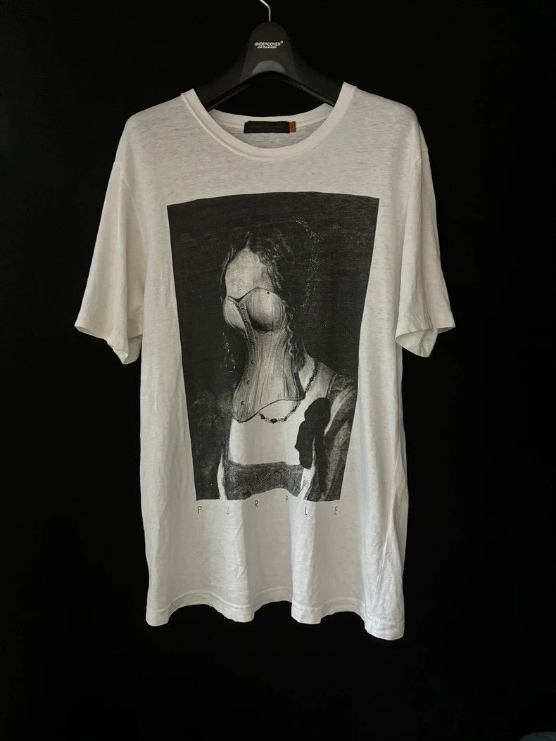 Undercover Undercover 07 SS Plurple Period Portrait Short Sleeve Size US S / EU 44-46 / 1 - 1 Thumbnail