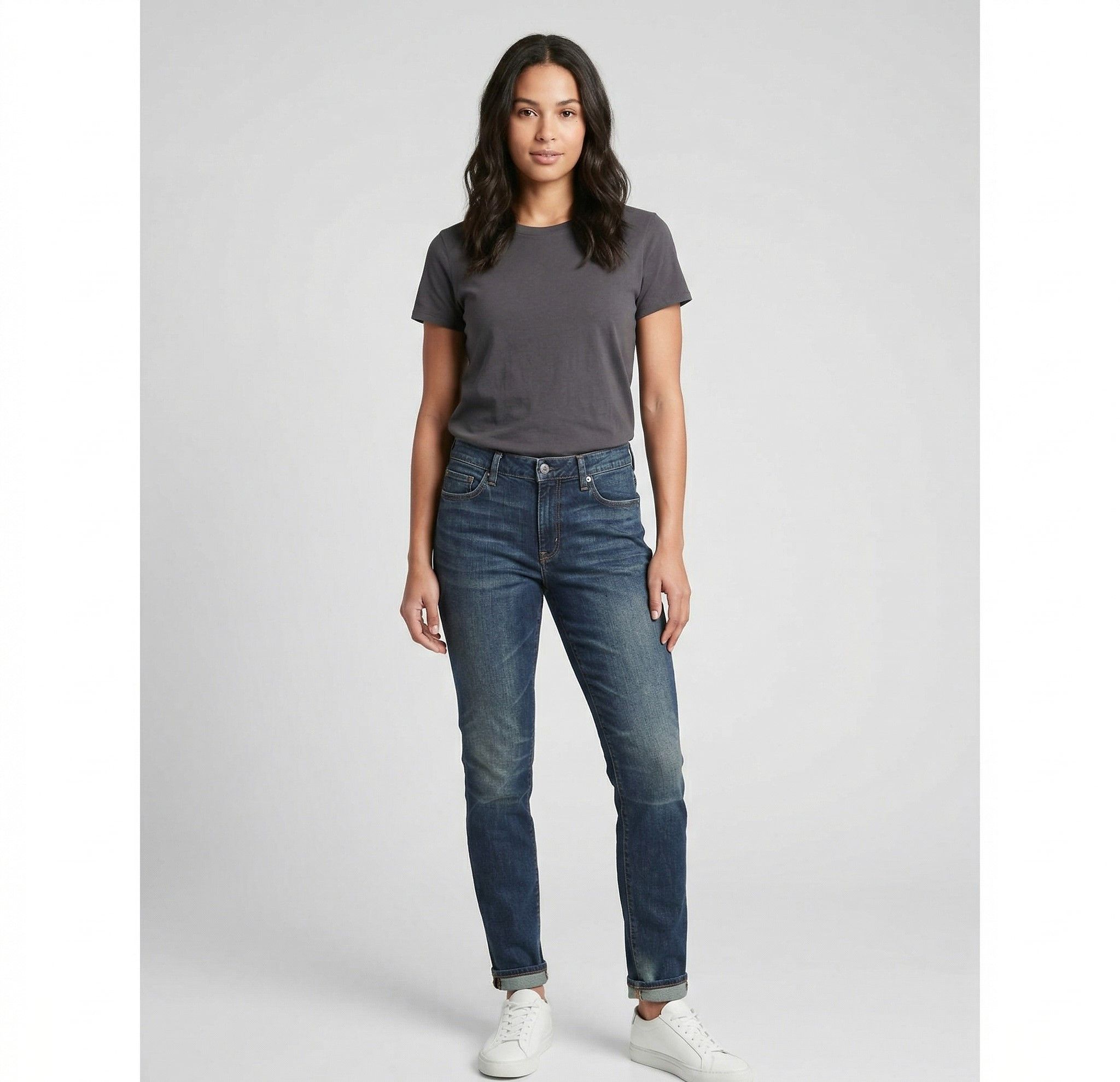 Gap New GAP Women 30 Jeans Trousers Navy Cotton 6203 Size 30" / US 8 / IT 44 - 1 Thumbnail