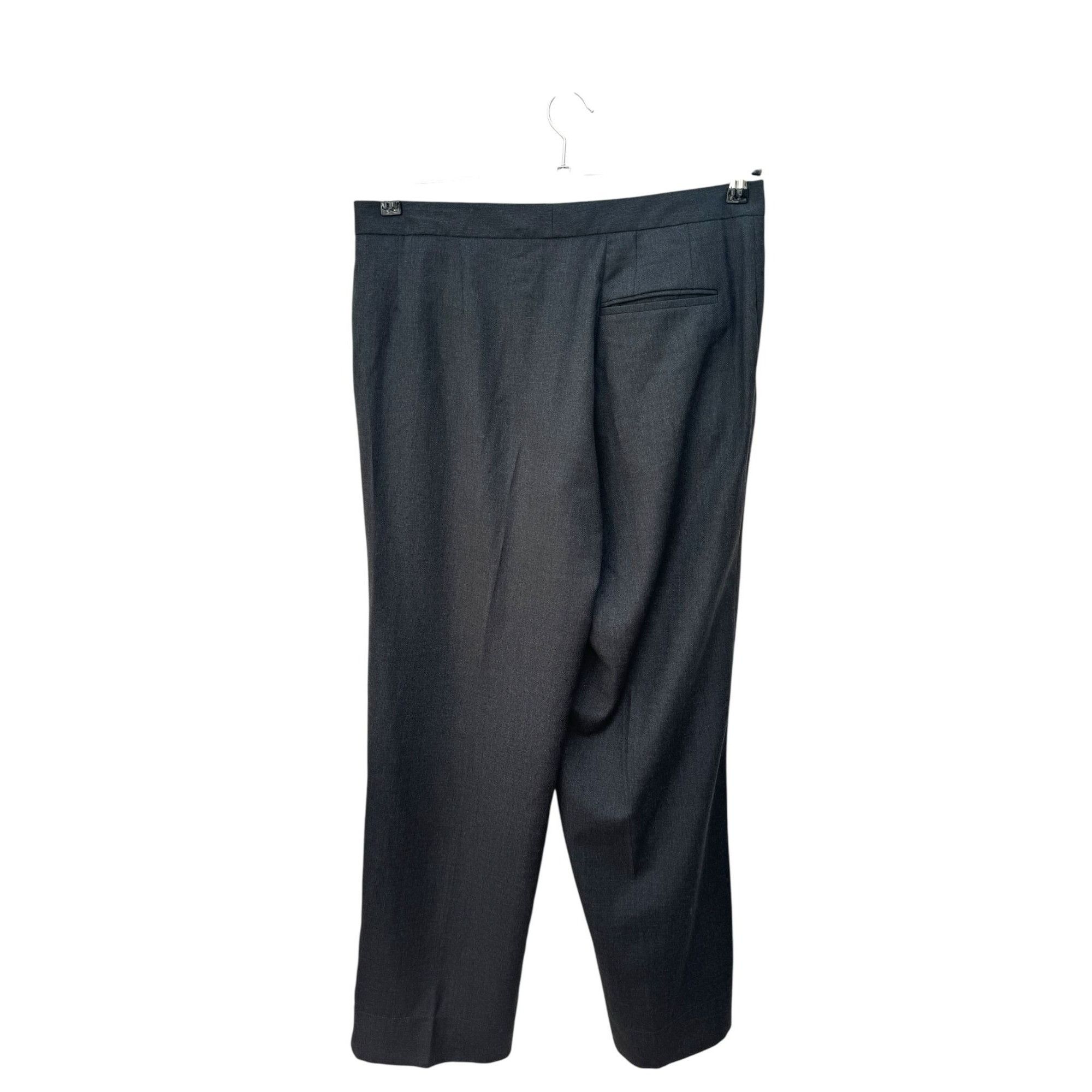 Maison Margiela Fall/Winter 2000 Grey Wool Asymmetric Trousers Size 32" / US 10 / IT 46 - 4 Thumbnail