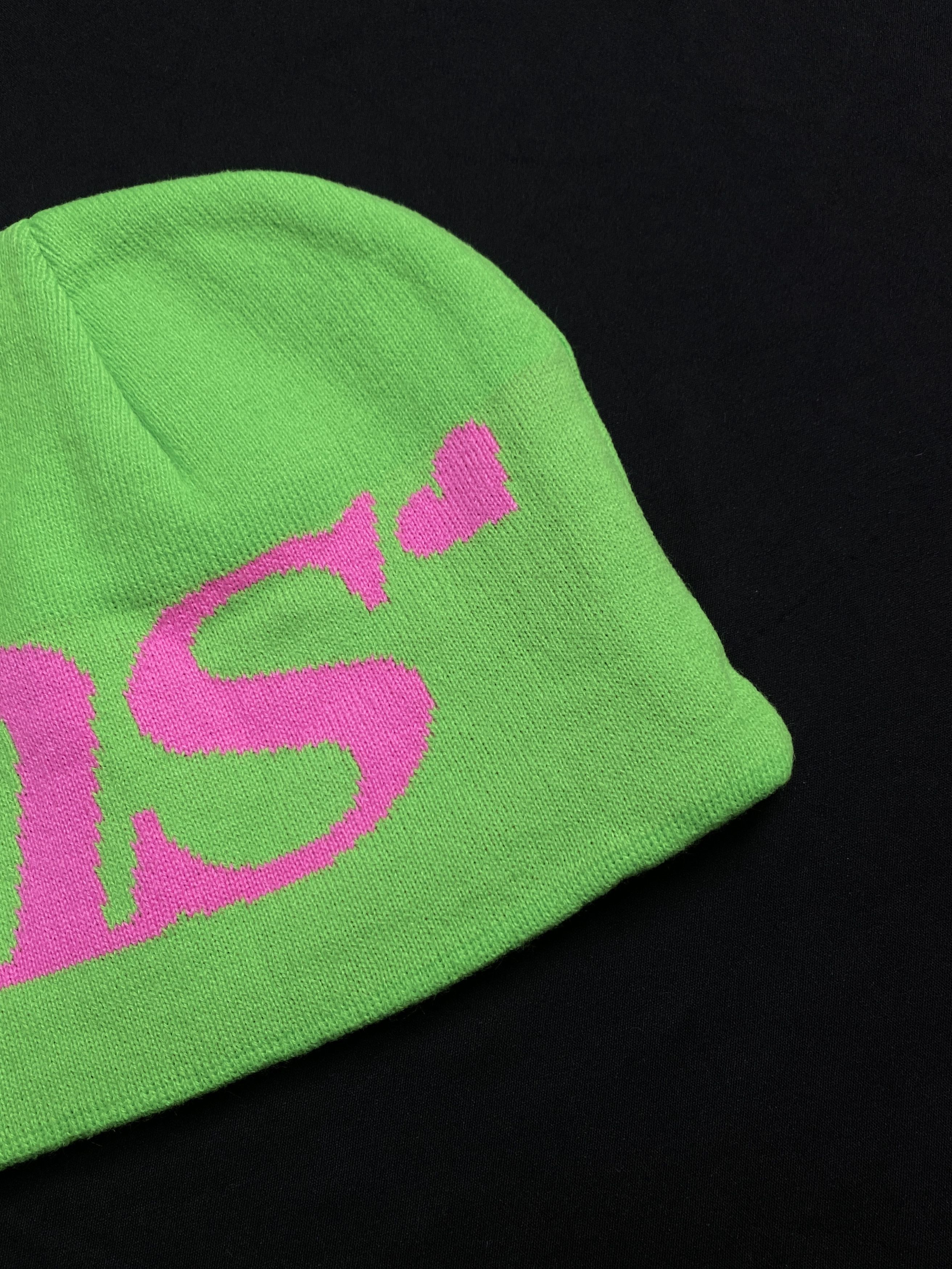 Japanese Brand Deadstock SYŃSORED Logo Blue No Cuff Knit Beanie OS Size ONE SIZE - 2 Thumbnail