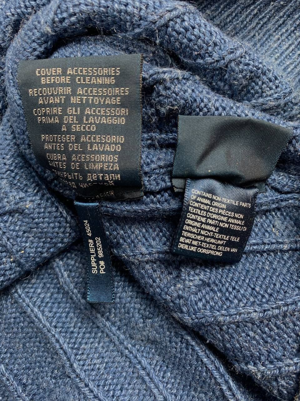Polo Ralph Lauren Polo Ralph Lauren Vintage Men's 1/3 Zip Sweater 100% Silk Size US L / EU 52-54 / 3 - 20 Thumbnail