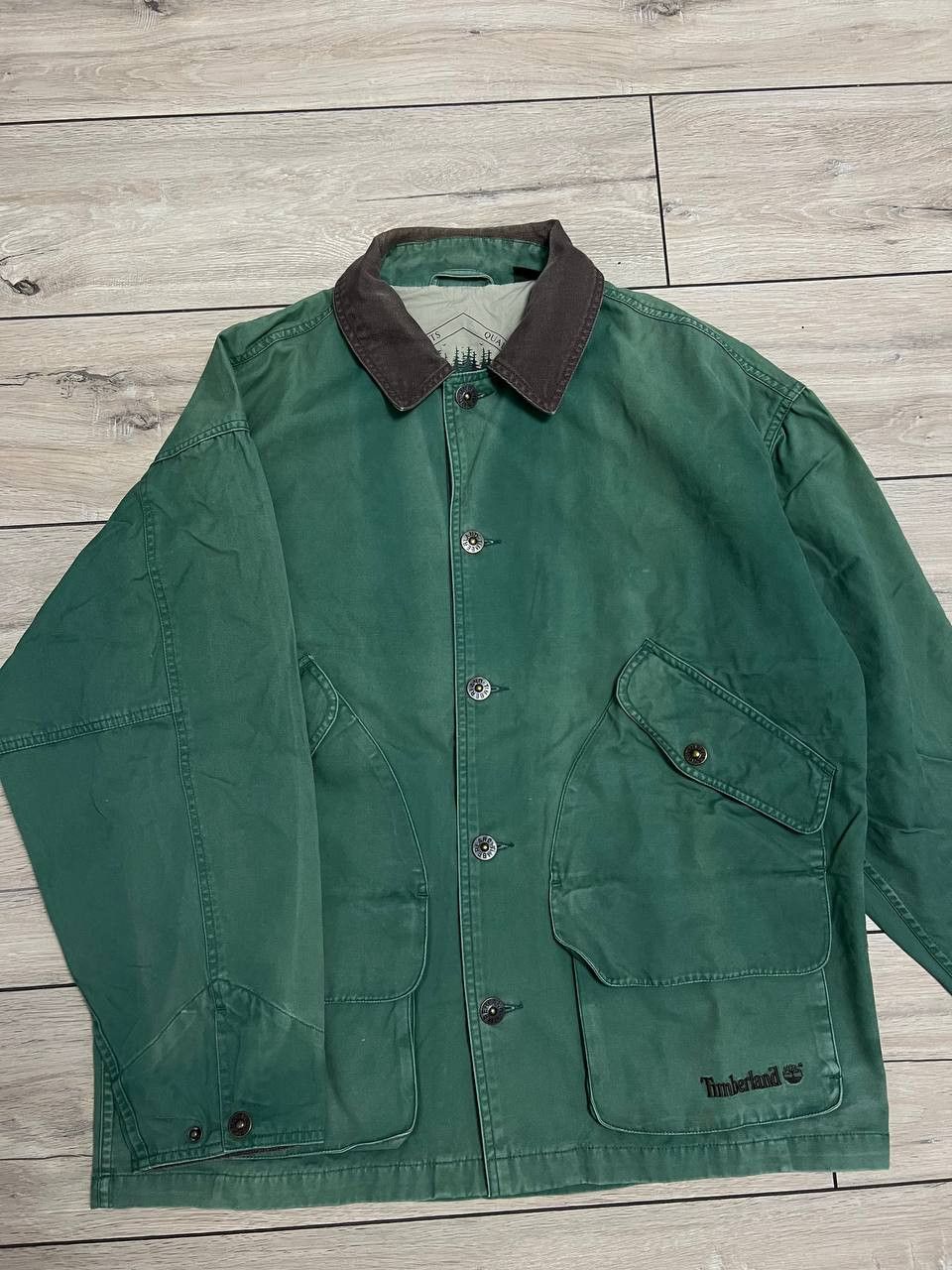 Timberland Timberland Rugged Wear Vintage Cotton Workwear Cargo Jacket Size US M / EU 48-50 / 2 - 17 Thumbnail