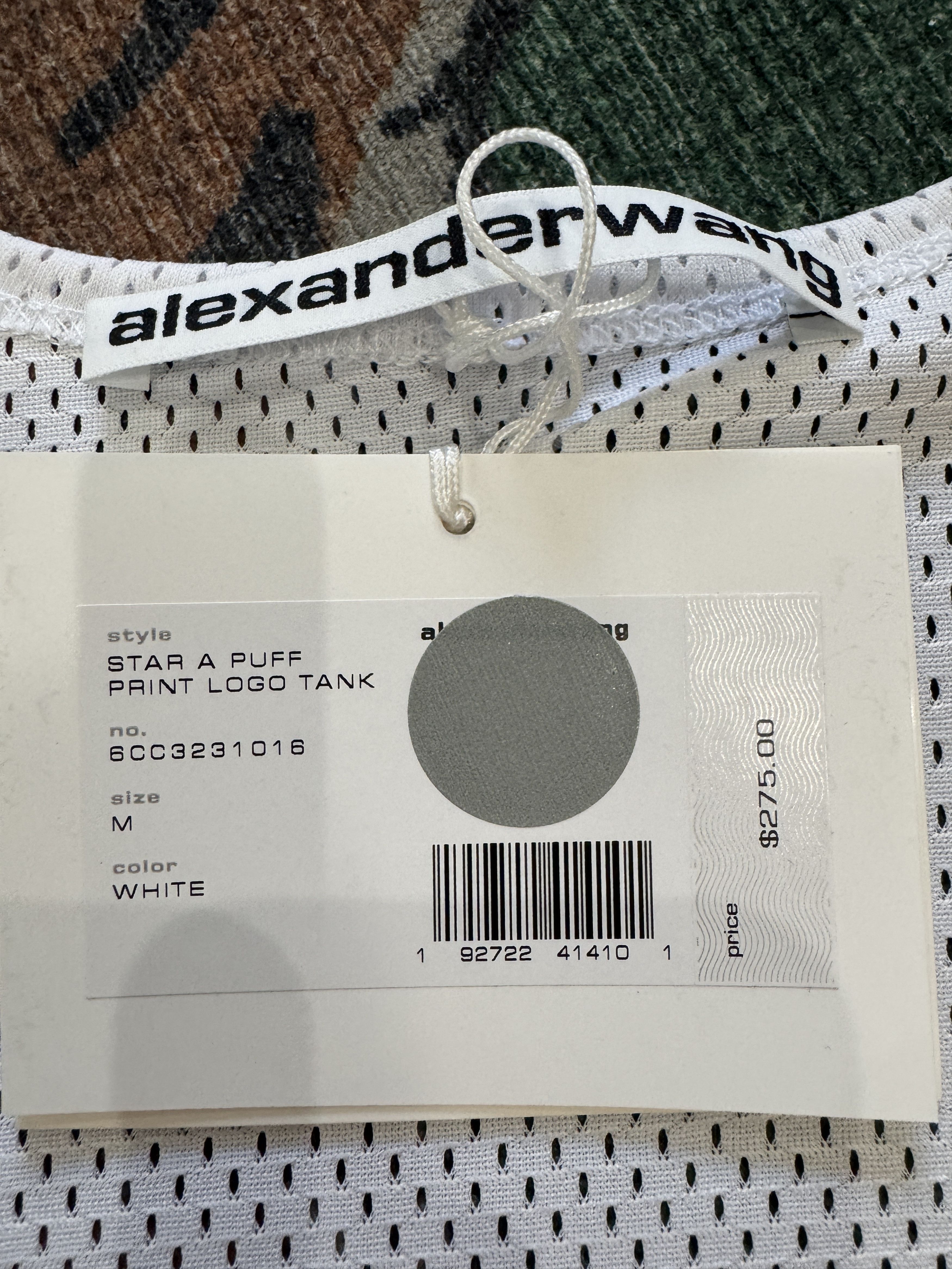 Alexander Wang Star A Puff Print Logo Tank Size US M / EU 48-50 / 2 - 5 Thumbnail