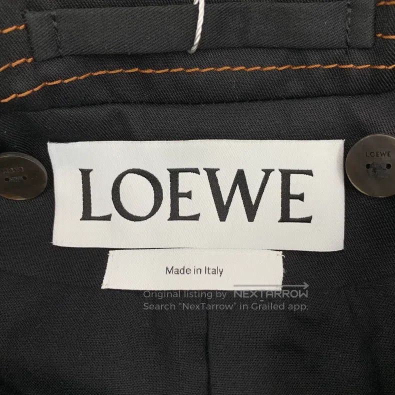 Loewe Loewe Multicolor Fringe Cotton Collared Long Sleeve Belted Size XS / US 0-2 / IT 36-38 - 7 Thumbnail