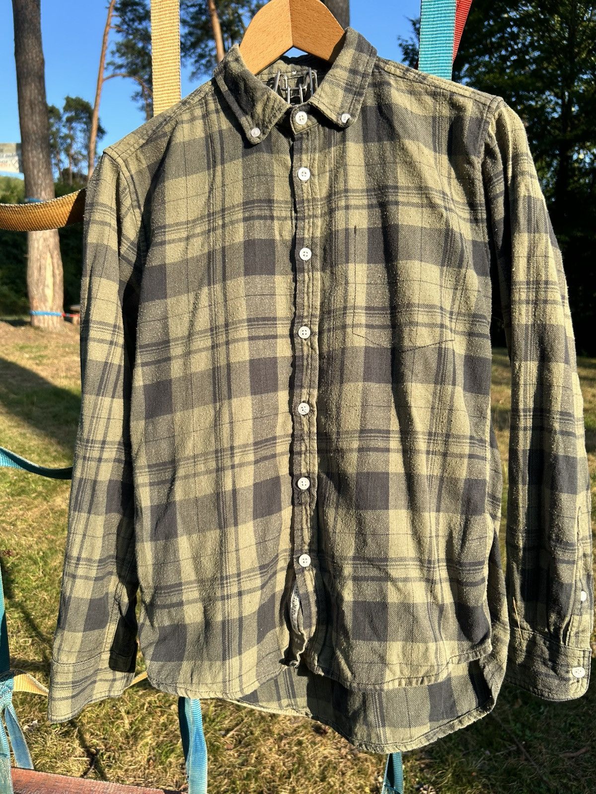 Other Hound Lumberjack Shirt Checkered Pattern Wood Green Size S Size US S / EU 44-46 / 1 - 3 Thumbnail