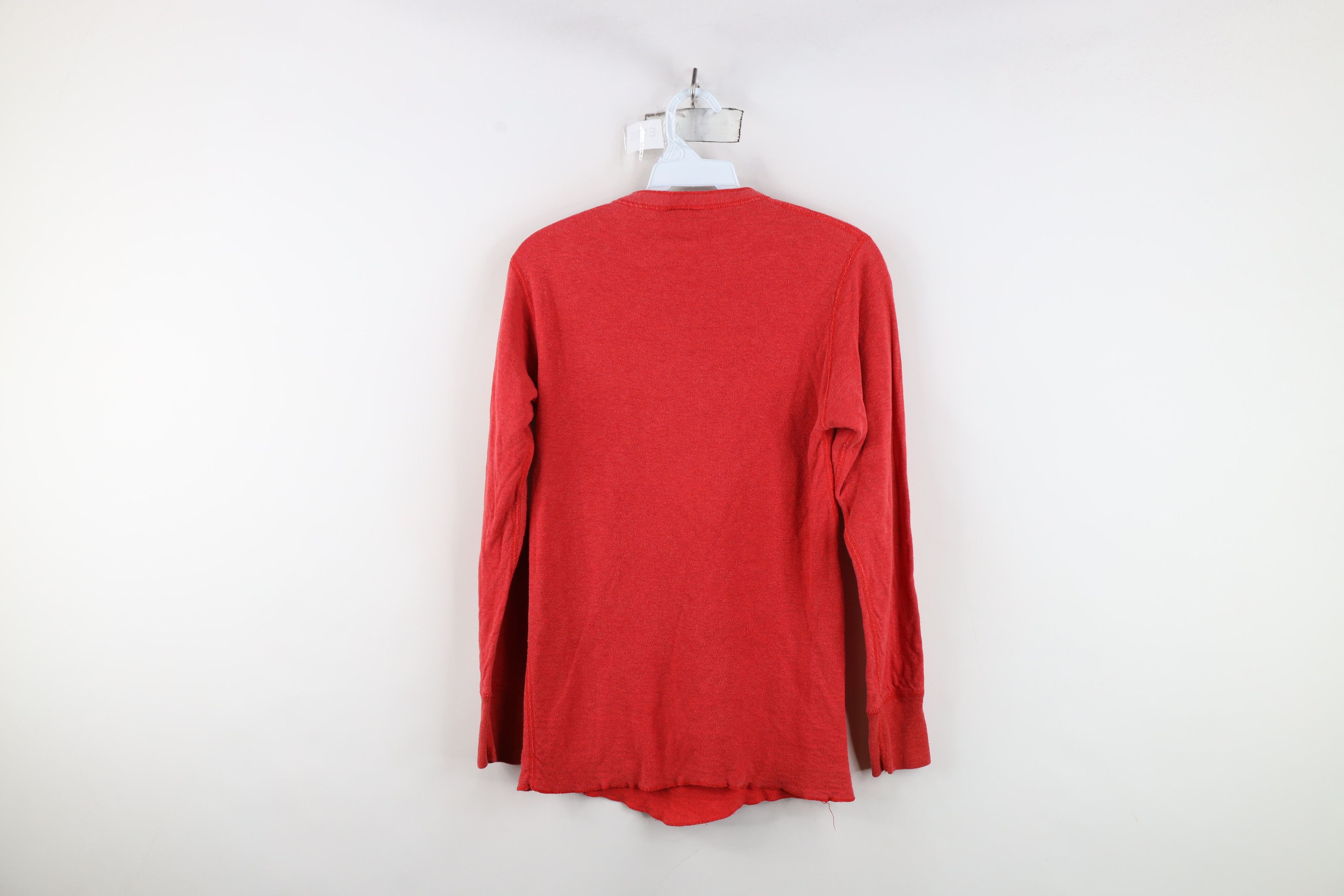 Vintage Vintage 70s Streetwear Double Wall Thermal Knit T-Shirt USA Size US S / EU 44-46 / 1 - 12 Thumbnail