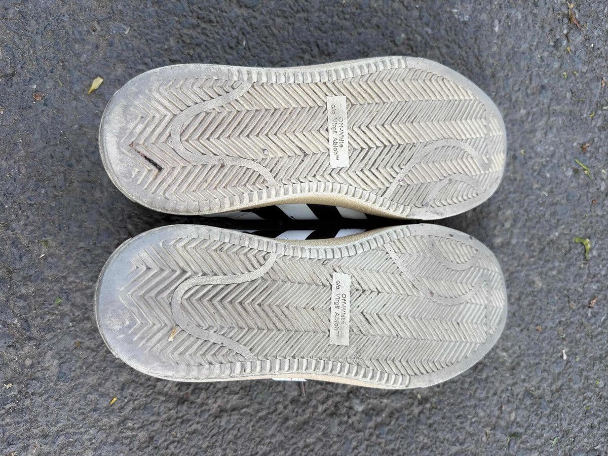 Off-White Off White White & Black Diagonal classic Sneakers Size US 8 / IT 38 - 5 Thumbnail