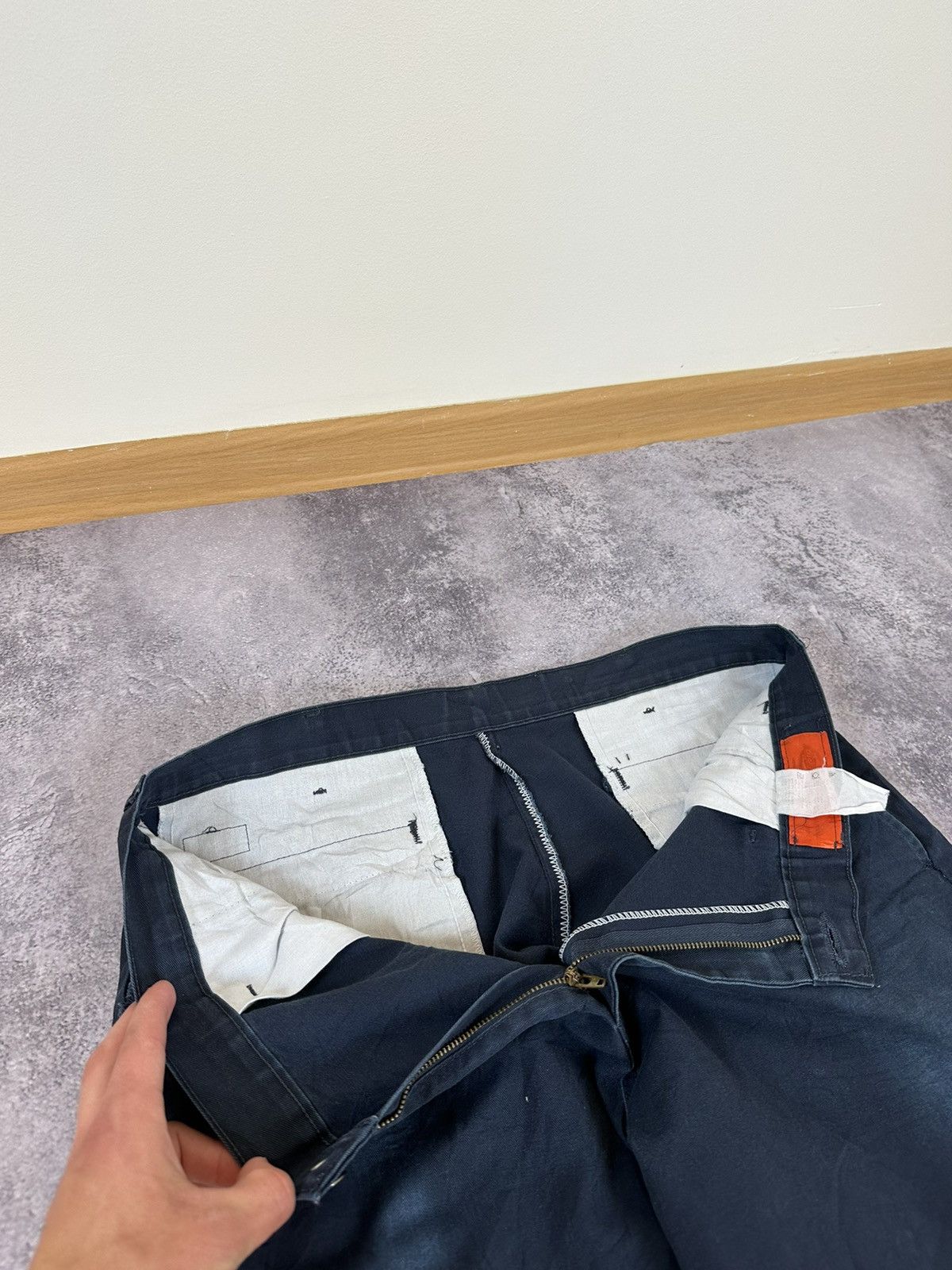 Dickies Vintage Dickies Cargo Carpenter Faded Baggy Y2K Work Pants Size US 34 / EU 50 - 15 Thumbnail
