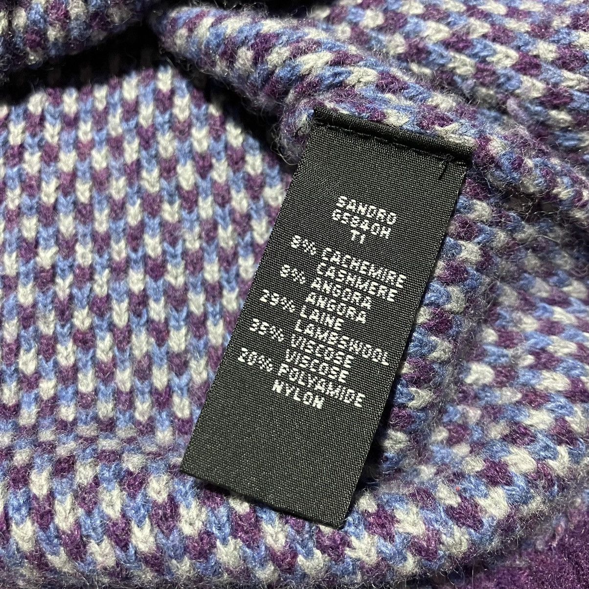 Sandro Vintage SANDRO Wool Button Up Cardigan Sweater Size XS / US 0-2 / IT 36-38 - 8 Thumbnail