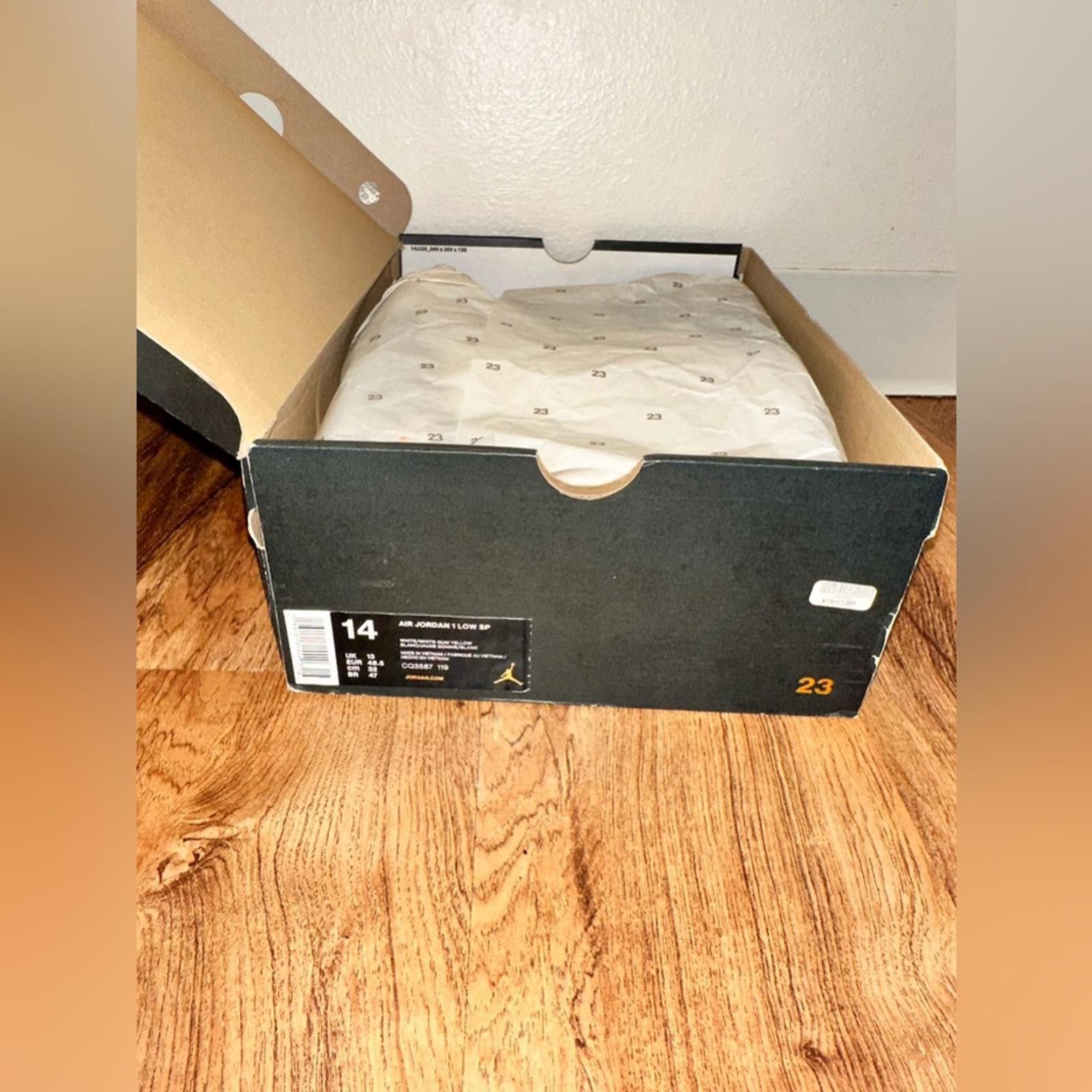 Jordan Brand Jordan 1 Low Sneaker Politics Size US 12 / EU 45 - 4 Thumbnail