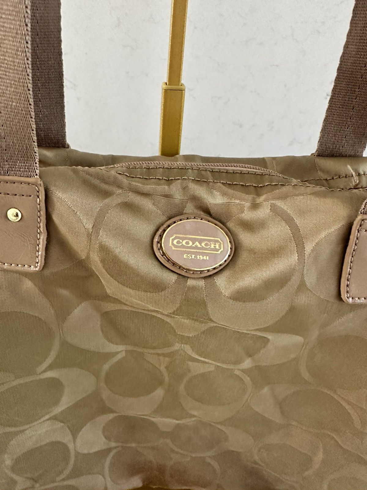 Coach Coach Getaway Signature Nylon Weekender Tote Bag Pouch Set Size ONE SIZE - 8 Thumbnail