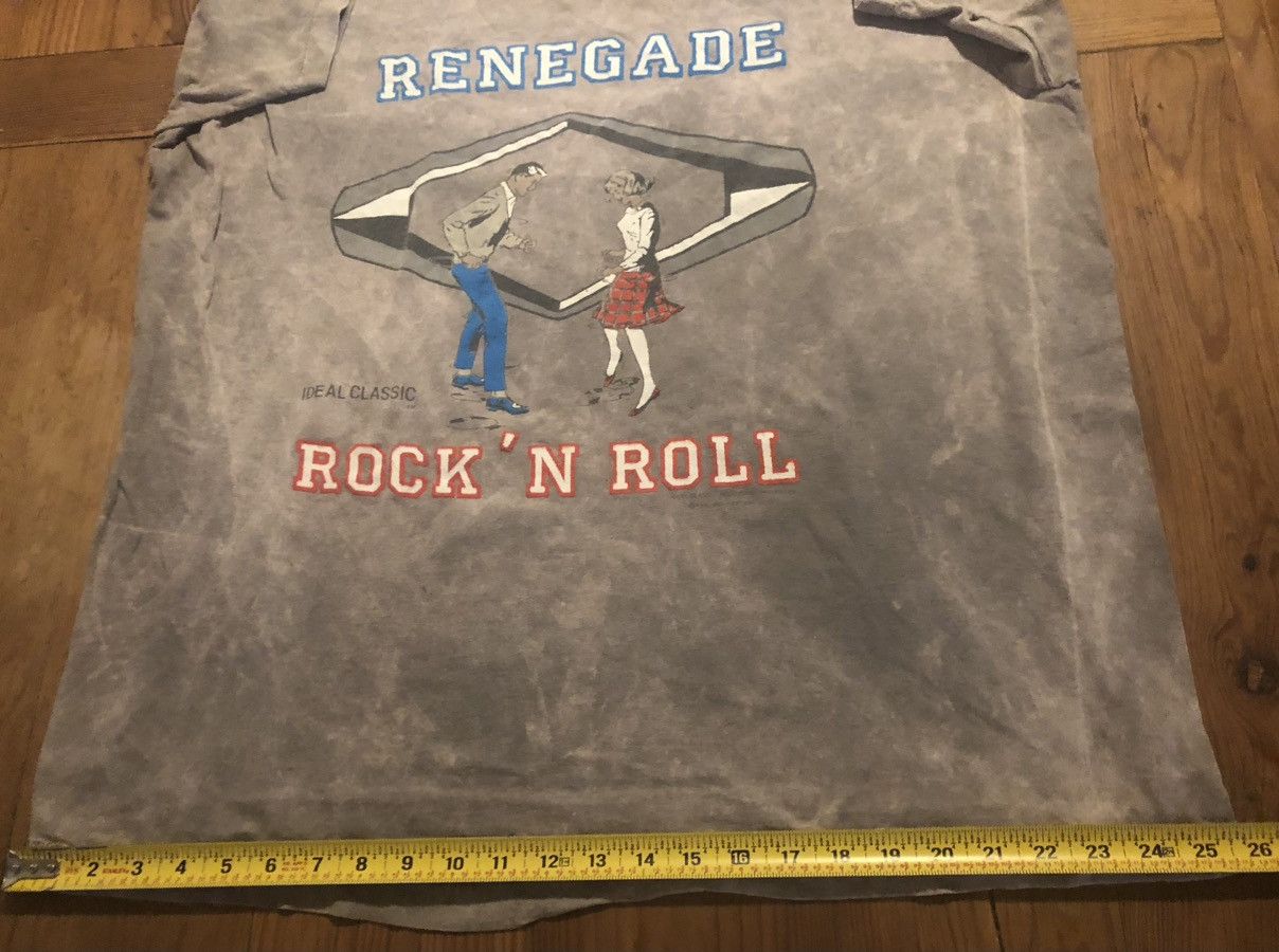 Vintage Vintage 1987 Renegade Rock & Roll T Shirt S/L Size US L / EU 52-54 / 3 - 5 Thumbnail