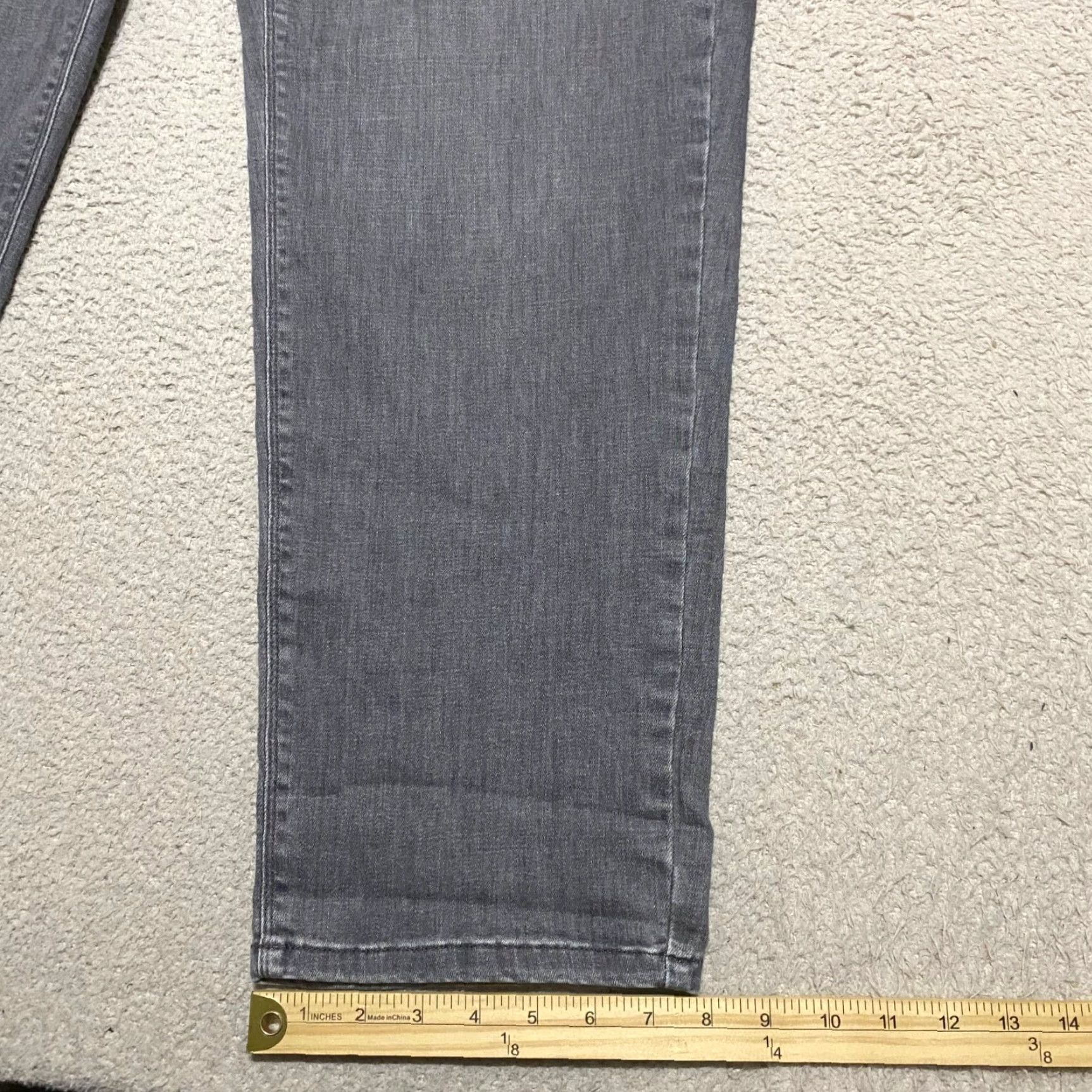J. Jill J.Jill Jeans Gray Denim Medium Wash High Rise Straight Leg Womens Size 22 Size 22 Regular 5-Pocket Inseam 30 in Size 27" / US 4 / IT 40 - 5 Thumbnail