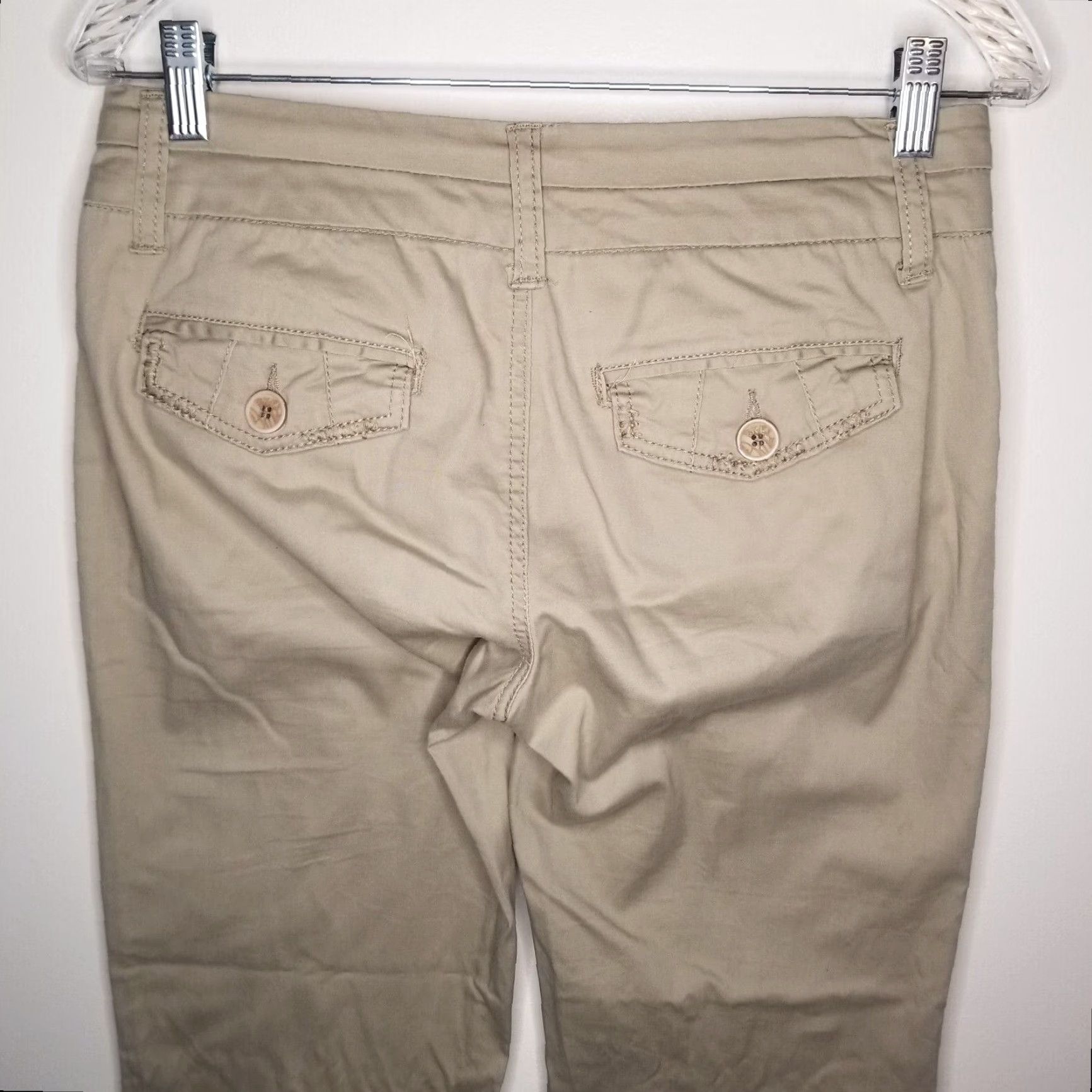 Vintage Buckle BKE Womens Pants Beige Khaki Serena Size 27 Womens Chino 30 in Waist 32 in Inseam Size 30" / US 8 / IT 44 - 6 Thumbnail