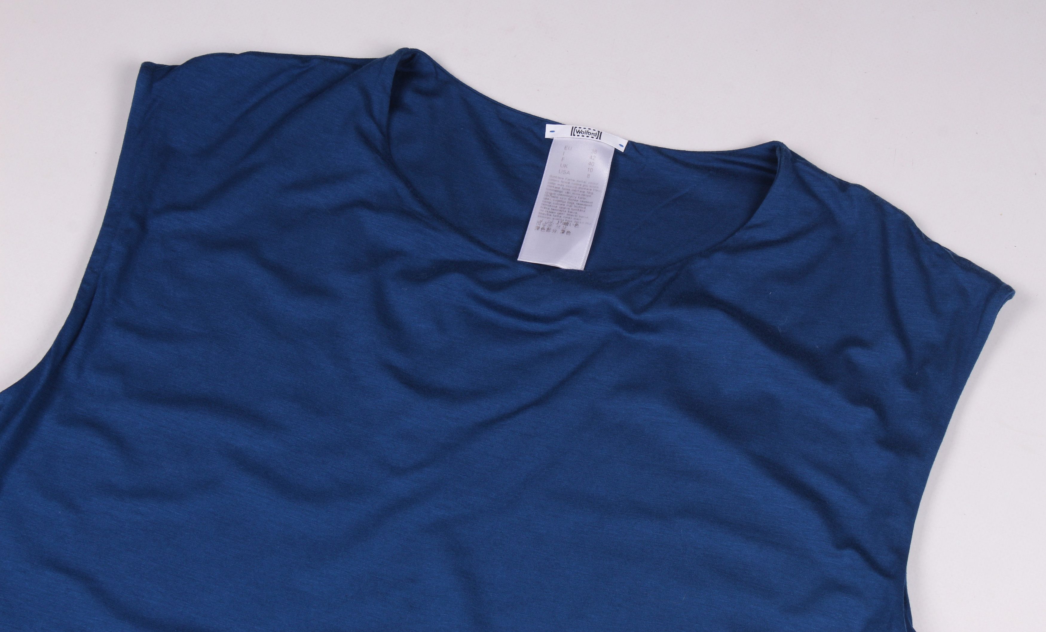 Wolford Wolford Black Blue Sleeveless Mini Dress Size M / US 6-8 / IT 42-44 - 5 Thumbnail