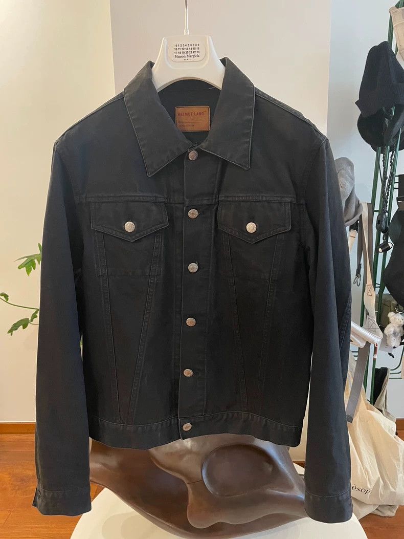 Helmut Lang HELMUT LANG size54 Black cowboy jacket Size US L / EU 52-54 / 3 - 2 Thumbnail