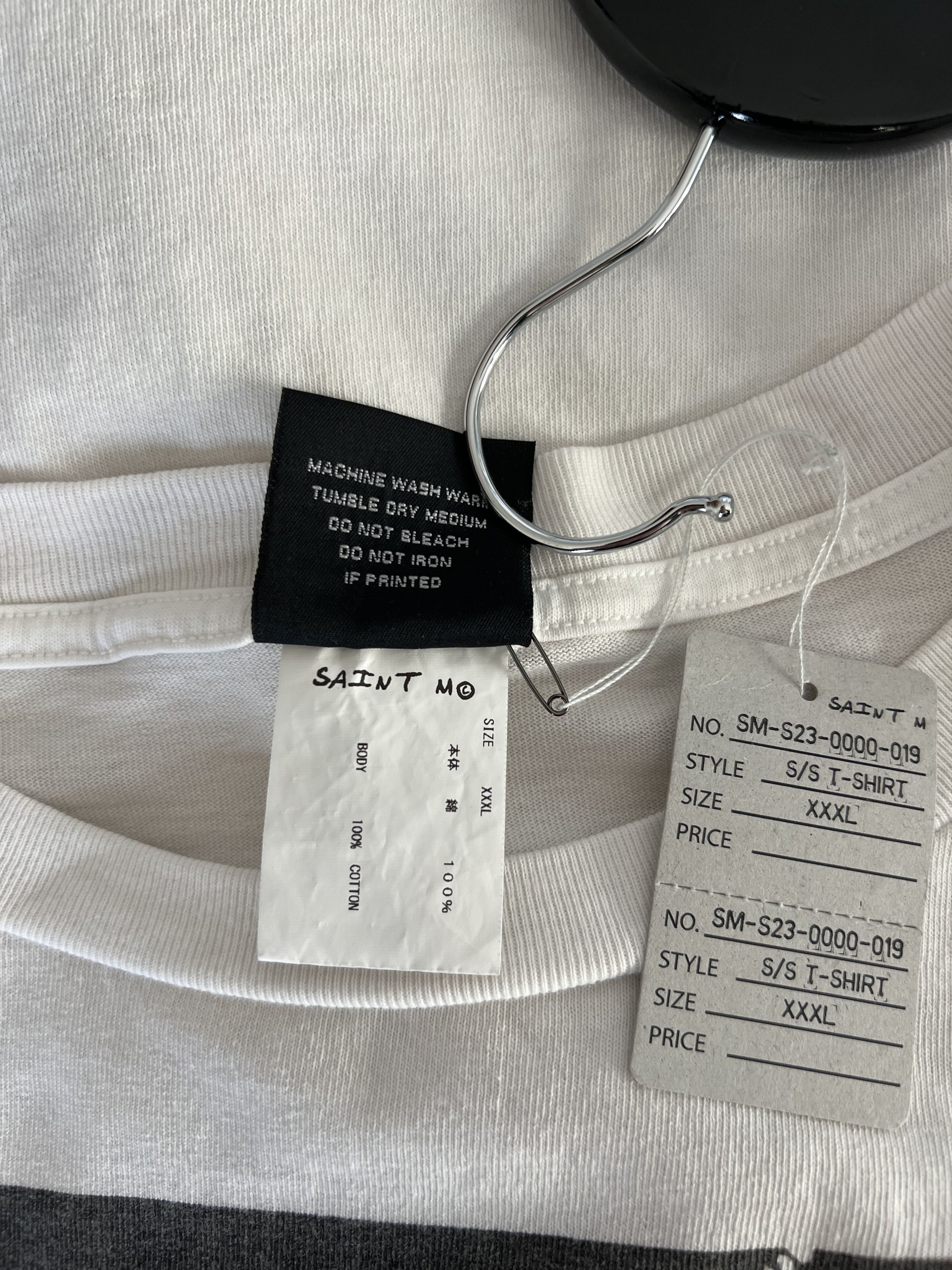 Saint Michael XXXL Saint Michael Mercy Tee in White Size US XXL / EU 58 / 5 - 6 Thumbnail