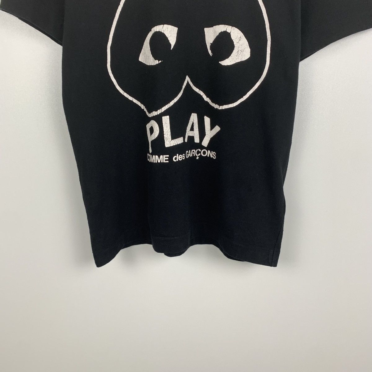 Comme des Garcons PLAY Comme Des Garcons Play Tee Japanese Big Logo Size US M / EU 48-50 / 2 - 3 Thumbnail