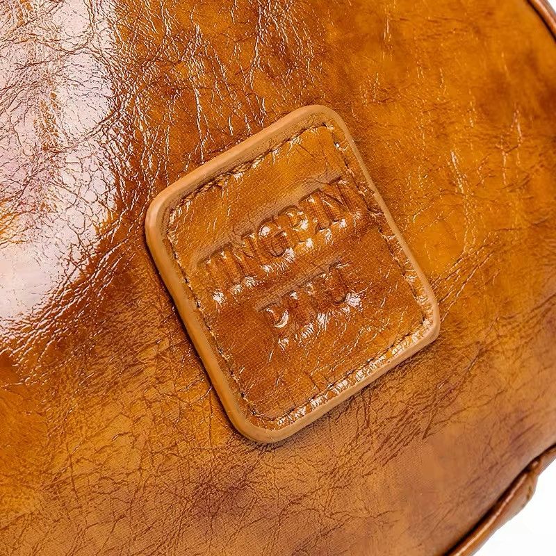 Vintage Vintage Large Capasity Pu Leather Hobo Bag Size ONE SIZE - 6 Thumbnail