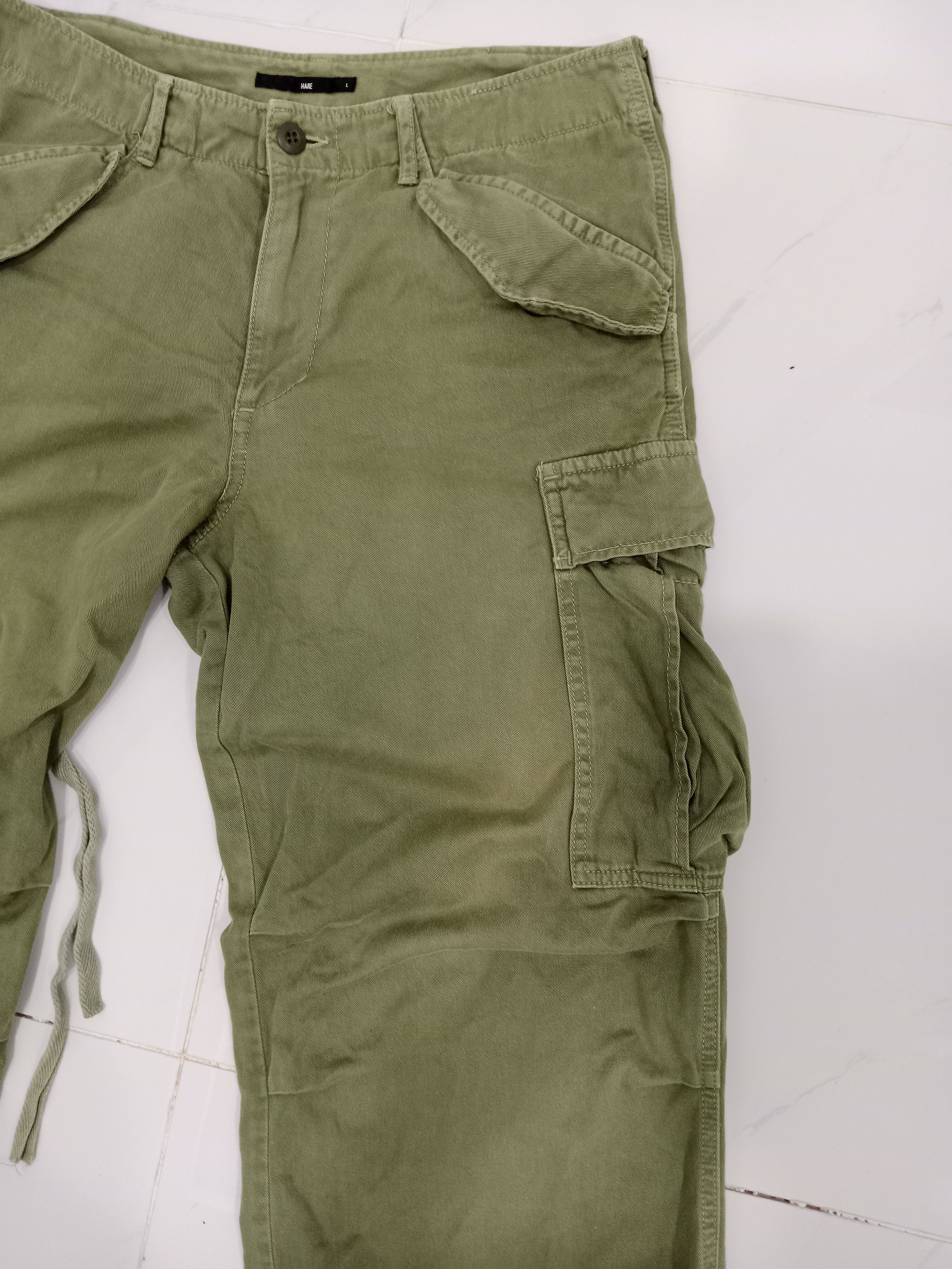HARE Vintage Hare Cargo Pants Tactical Style Size US 32 / EU 48 - 7 Thumbnail