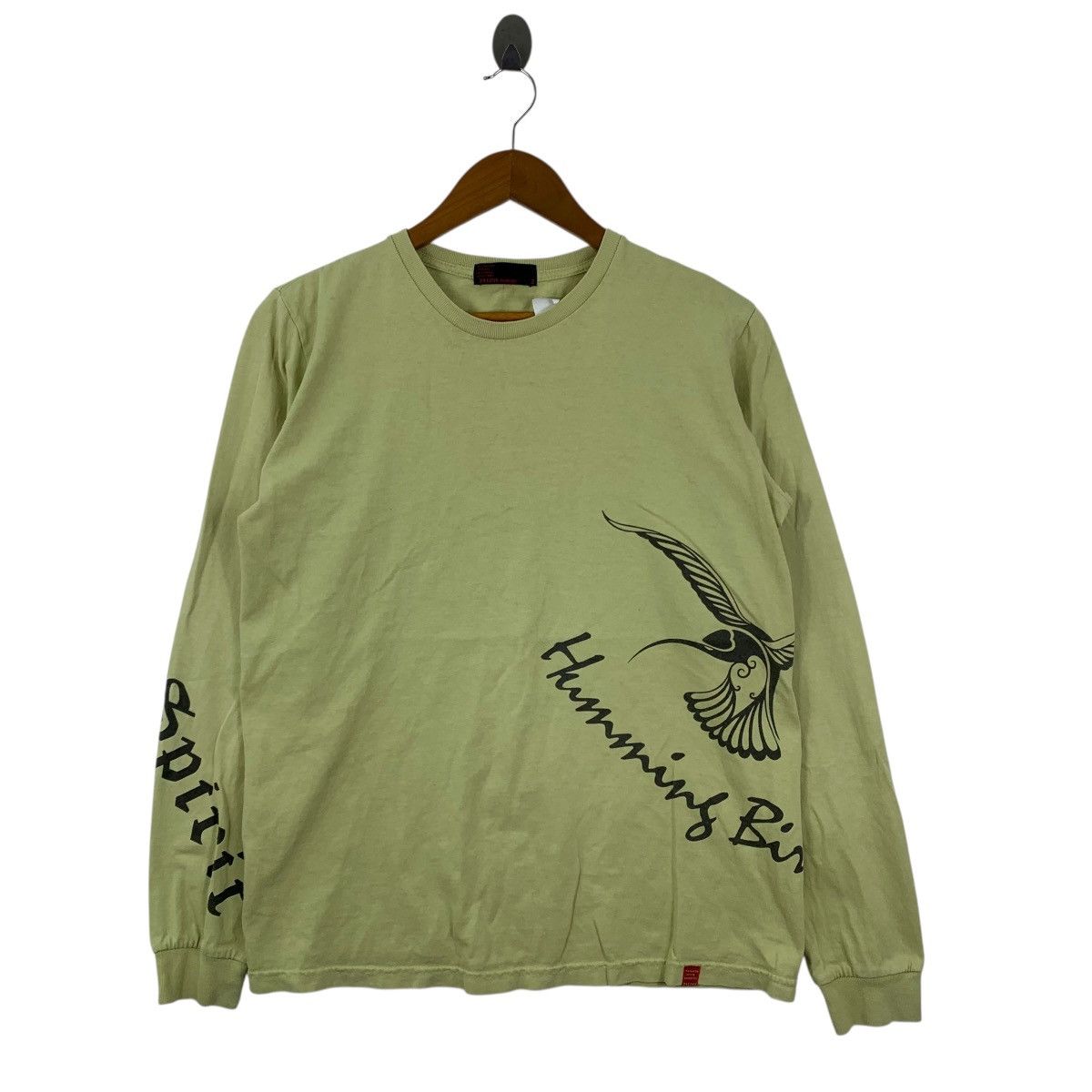 Japanese Brand 291295 HOMME Humming Bird Japanese Brand Long Sleeve Tshirt Size US M / EU 48-50 / 2 - 1 Thumbnail