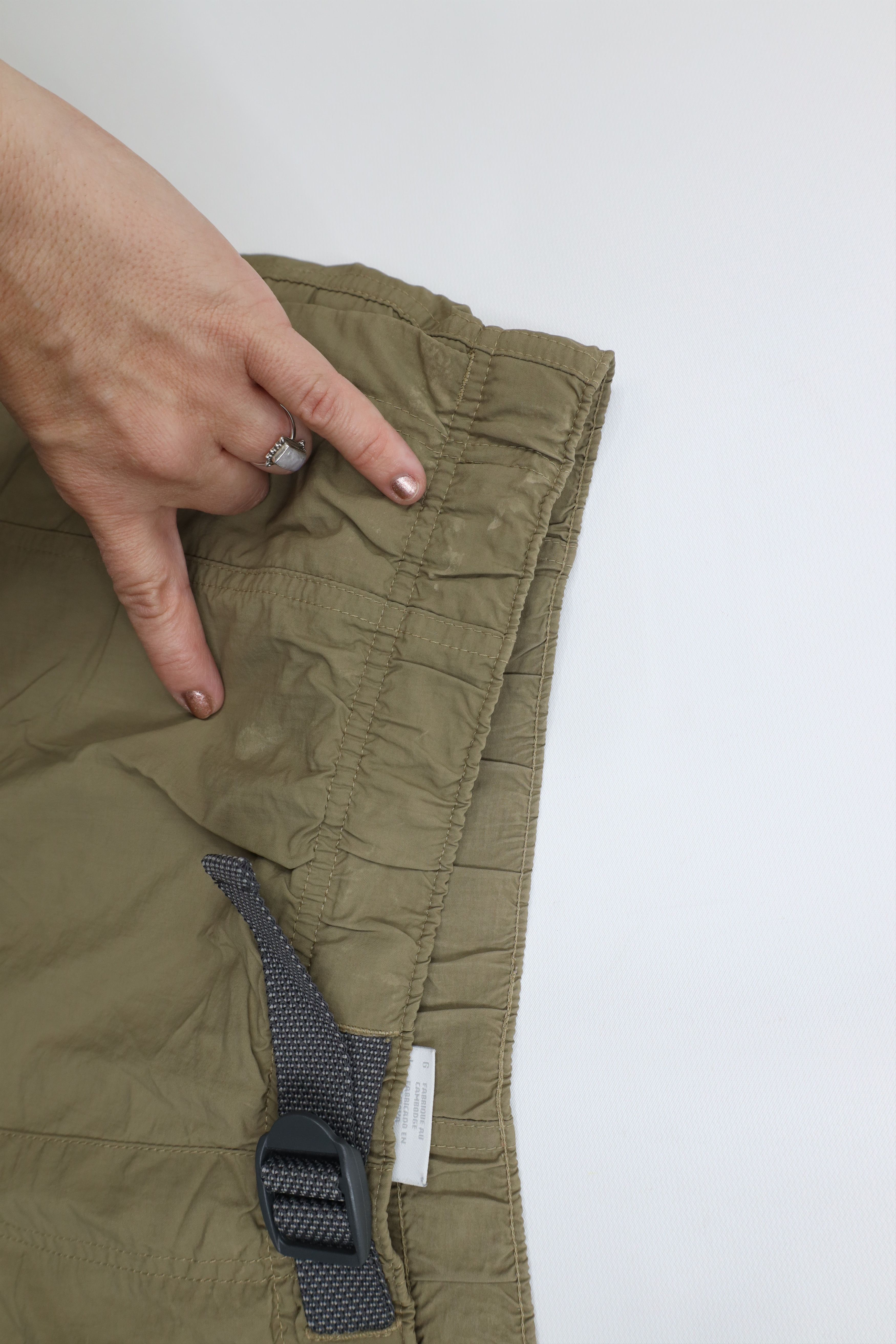 Columbia Vintage Y2K Columbia Lined Trekking Hiking Cargo Shorts Size US 34 / EU 50 - 7 Thumbnail
