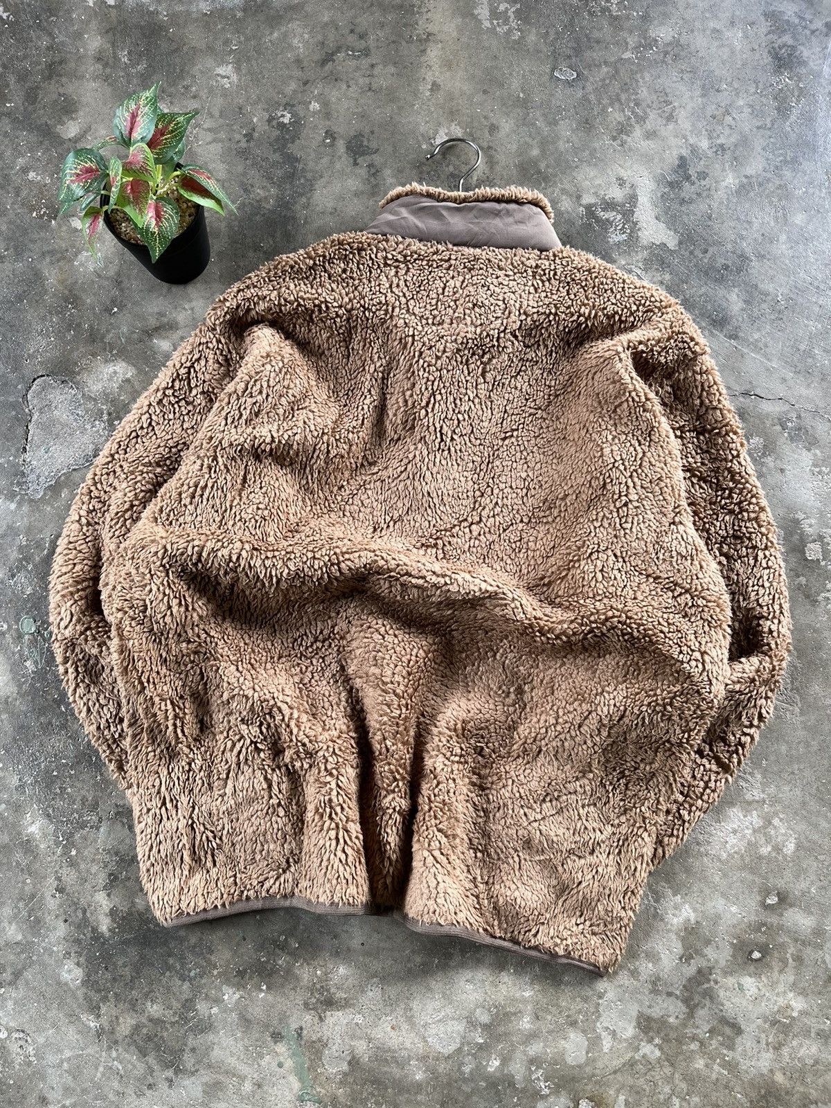 Japanese Brand × Uniqlo × White Mountaineering 🔥White Mountaineering X Uniqlo Half Button Sherpa Jacket Size US M / EU 48-50 / 2 - 2 Thumbnail