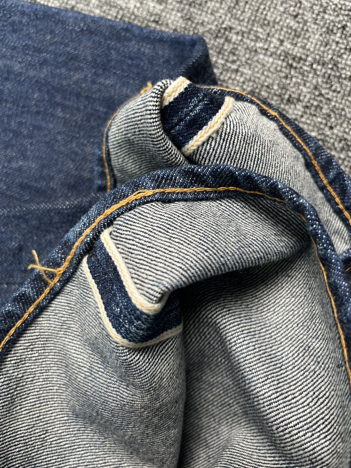 Japanese Brand × RESOLUTE × Vintage Vintage! 90s OG Resolute Jeans perfect faded Selvedge Jeans Size US 30 / EU 46 - 7 Thumbnail