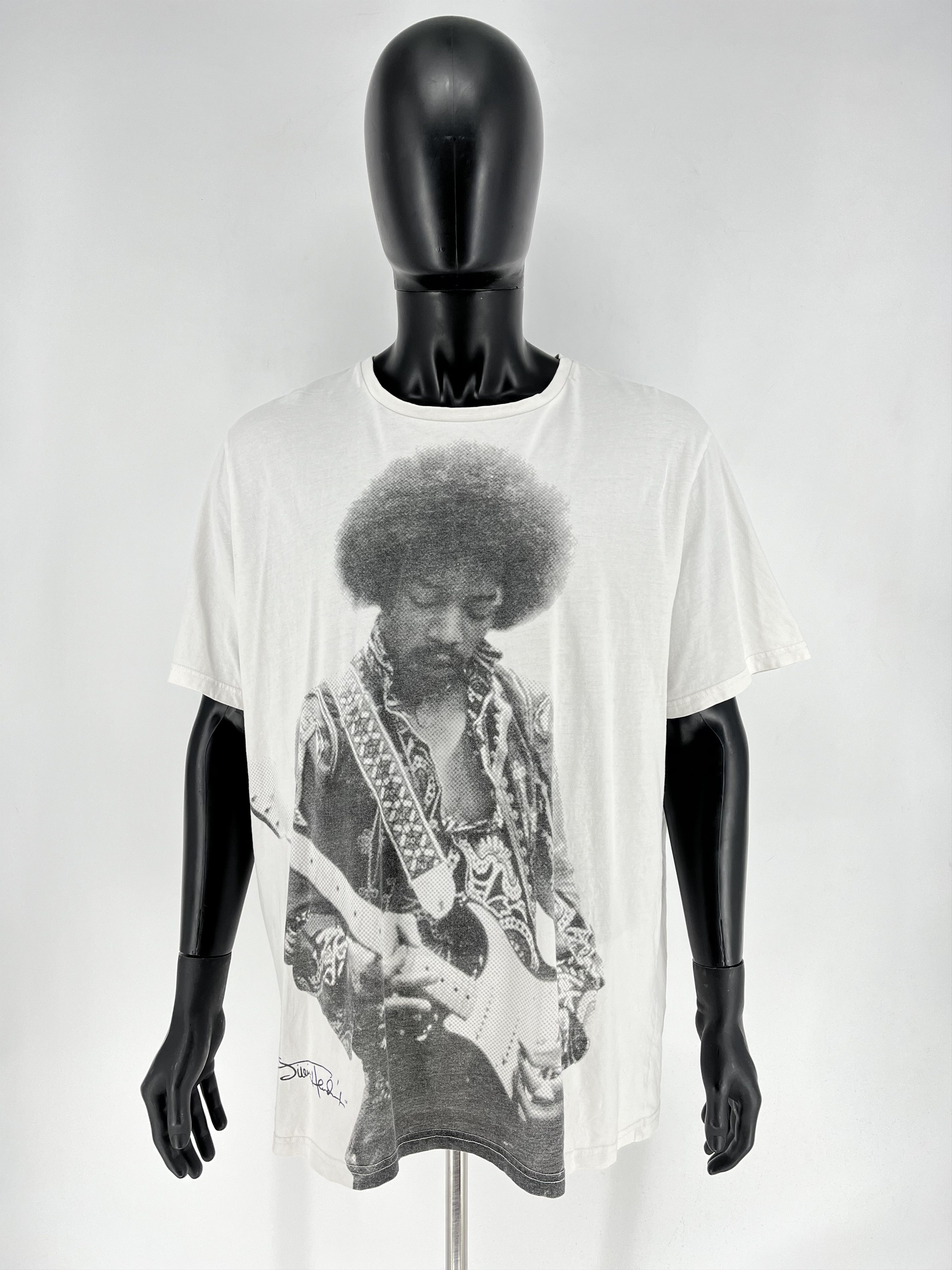 Band Tees Vintage Jimmy Hendrix T-Shirt Size XXXL 3XL Size US XXL / EU 58 / 5 - 2 Thumbnail