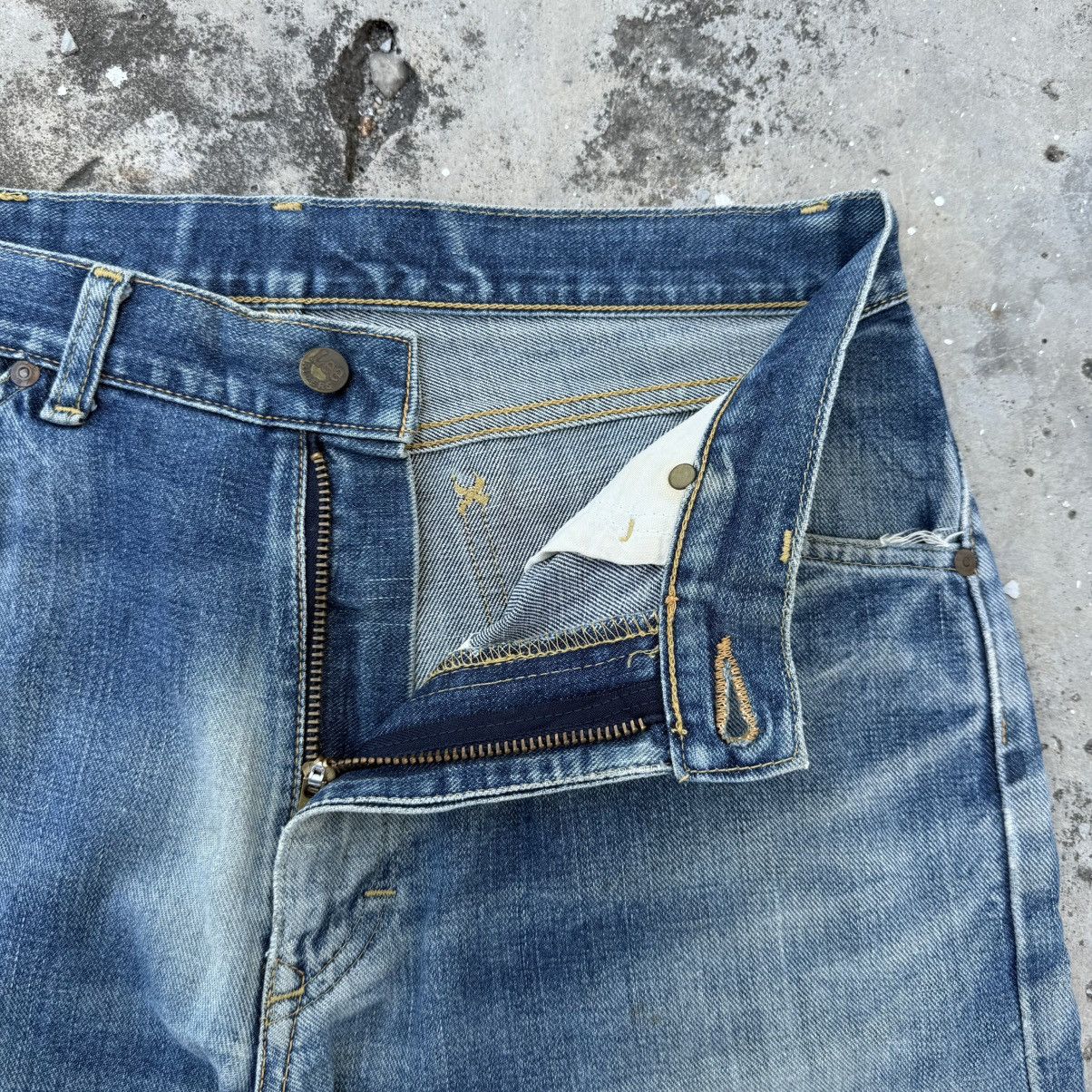 Lee VINTAGE LEE RAIDER FADED JEAN DENIM PANTS Size US 32 / EU 48 - 8 Thumbnail