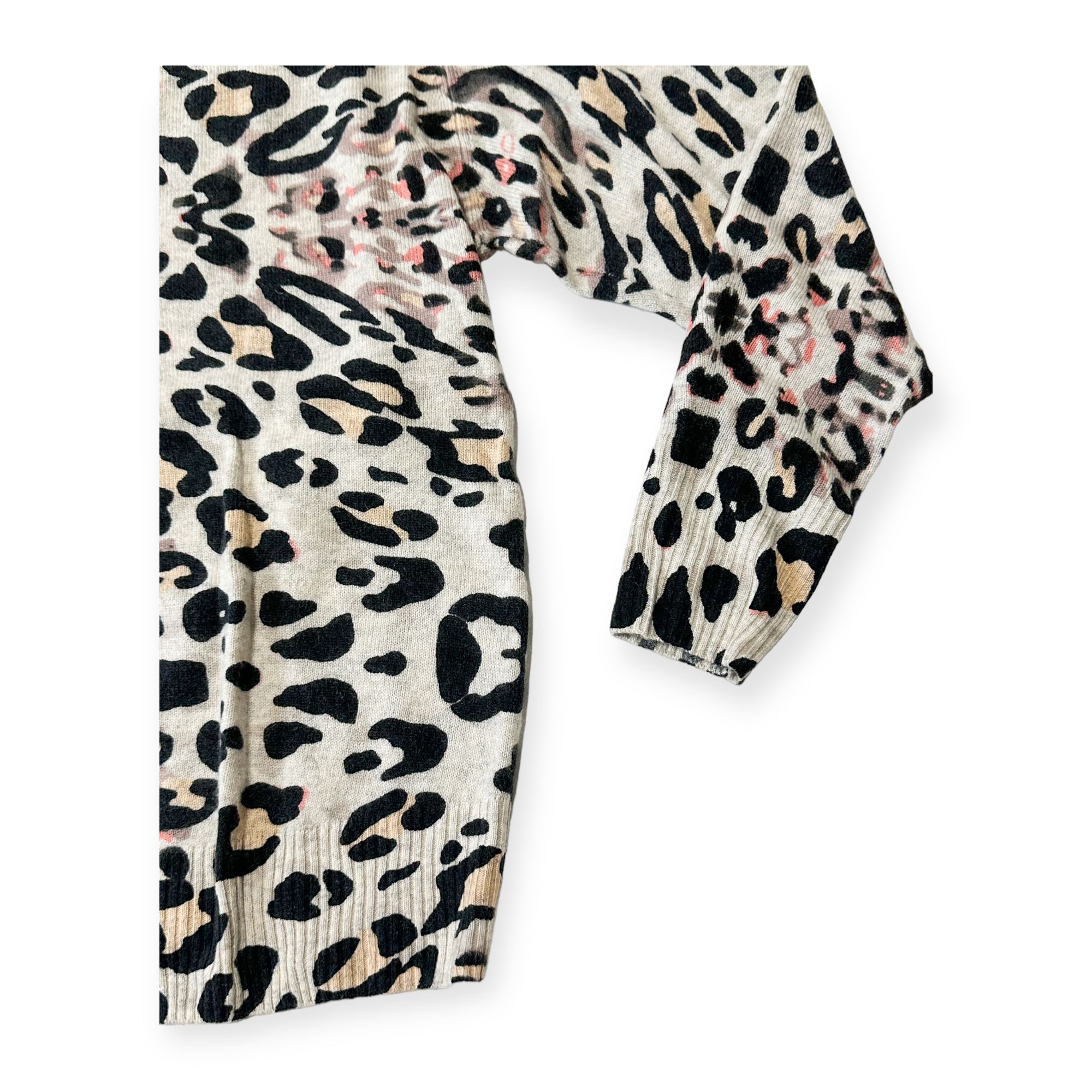 Brochu Walker New with tag, Brochu Walker Kelso Leopard Print Cashmere V- Size XS / US 0-2 / IT 36-38 - 8 Thumbnail