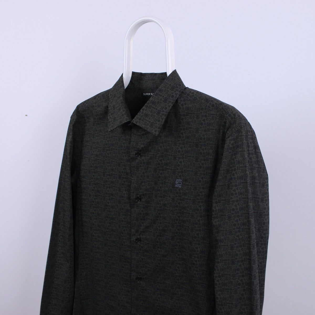G-Star G-Star Long Sleeve Slim Fit Shirt Size US L / EU 52-54 / 3 - 1 Thumbnail