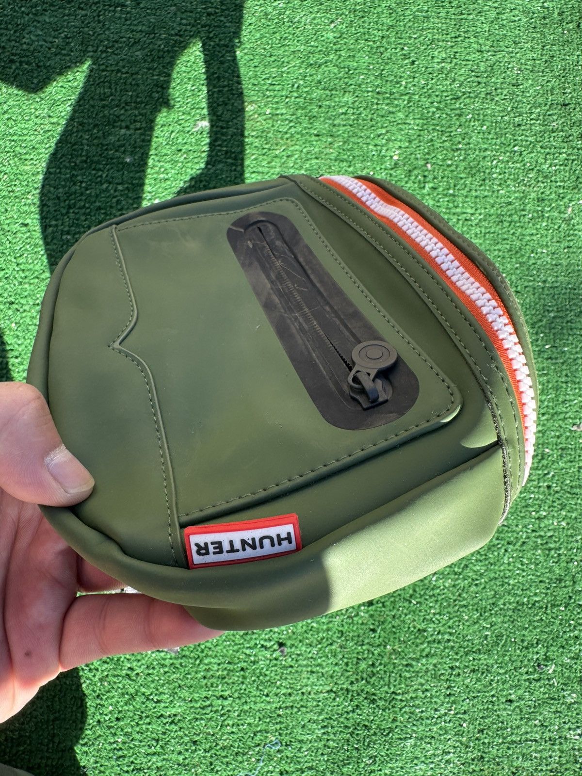 Hunter Hunter Green Waist Bag w/ Orange Accents Size ONE SIZE - 4 Thumbnail