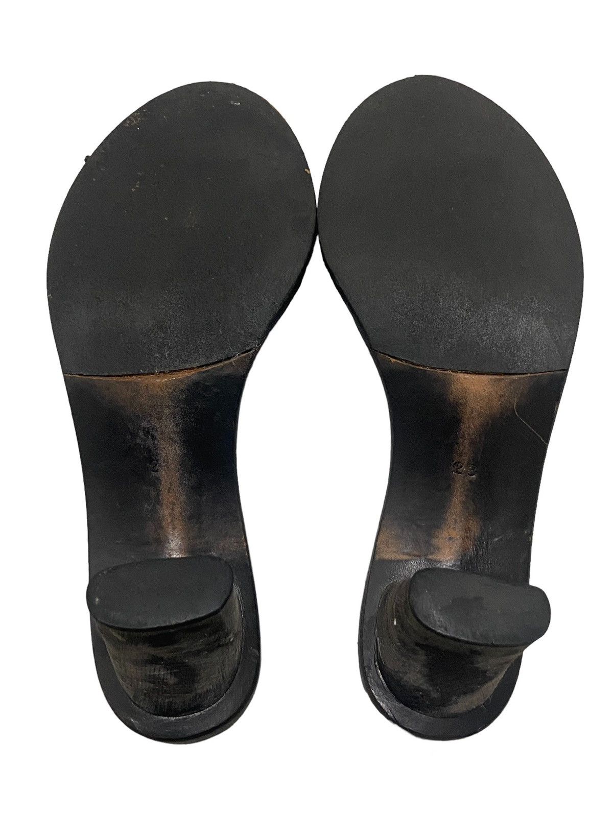 Issey Miyake ISSEY MIYAKE ‼️ BLOCK HEELS WOOD SANDALS Size US 7.5 / IT 37.5 - 4 Thumbnail