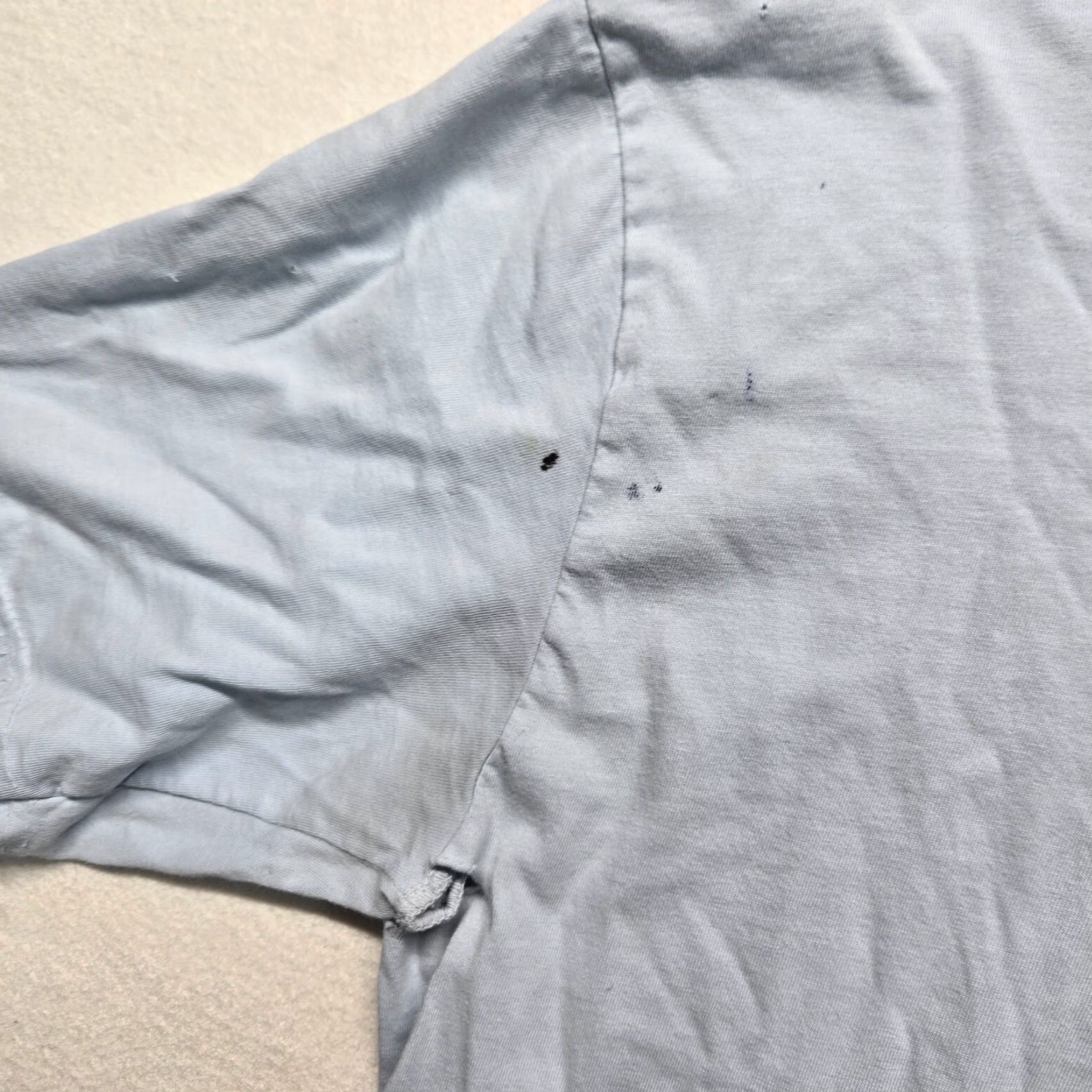 Vintage VINTAGE Southern Fried Cotton Graphic Print Cow T-Shirt Adult Large Blue Southern Mens Size US L / EU 52-54 / 3 - 3 Thumbnail