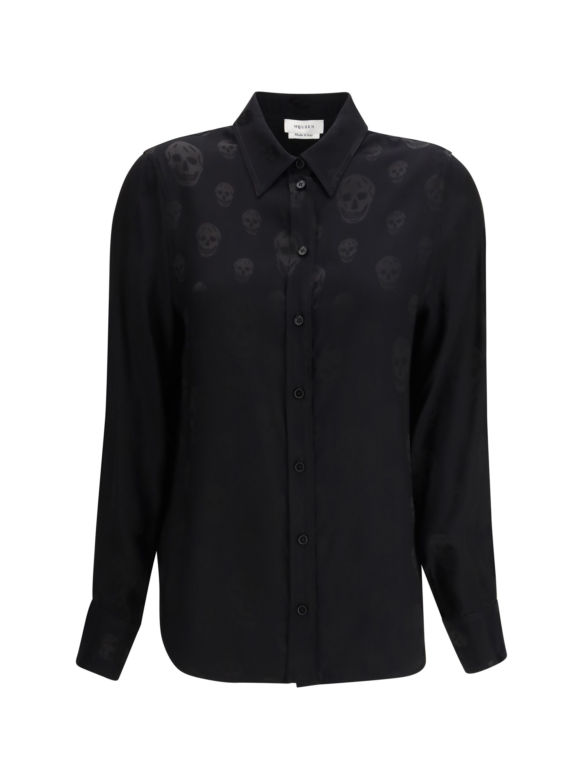 Alexander McQueen Shirt with skull motif Size M / US 6-8 / IT 42-44 - 1 Thumbnail