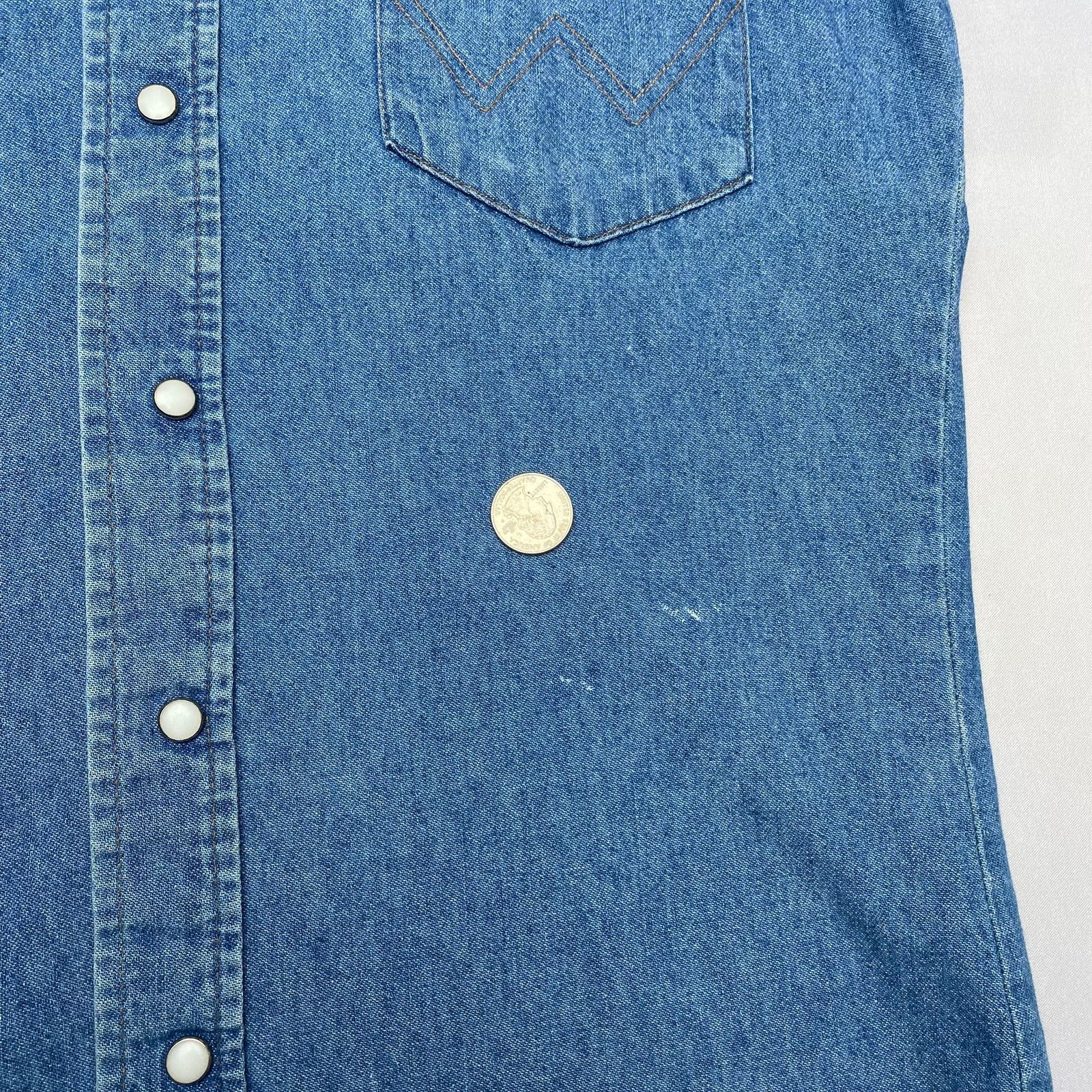 Vintage × Wrangler Vintage 1994 Wrangler NFR National Finals Rodeo Denim Small Size US S / EU 44-46 / 1 - 13 Thumbnail