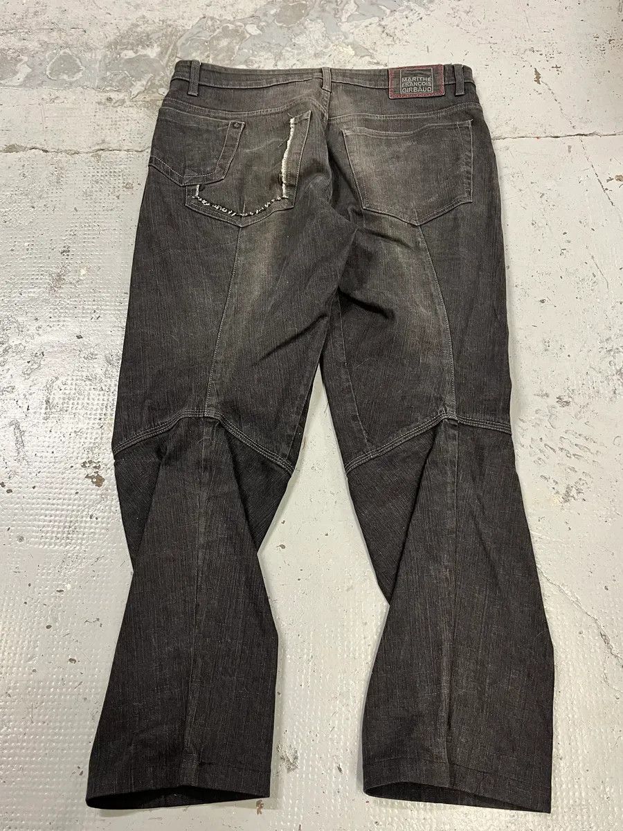 Marithe + Francois Girbaud 2000s Marithé + François Girbaud Grey Structured Jeans Size US 32 / EU 48 - 5 Thumbnail