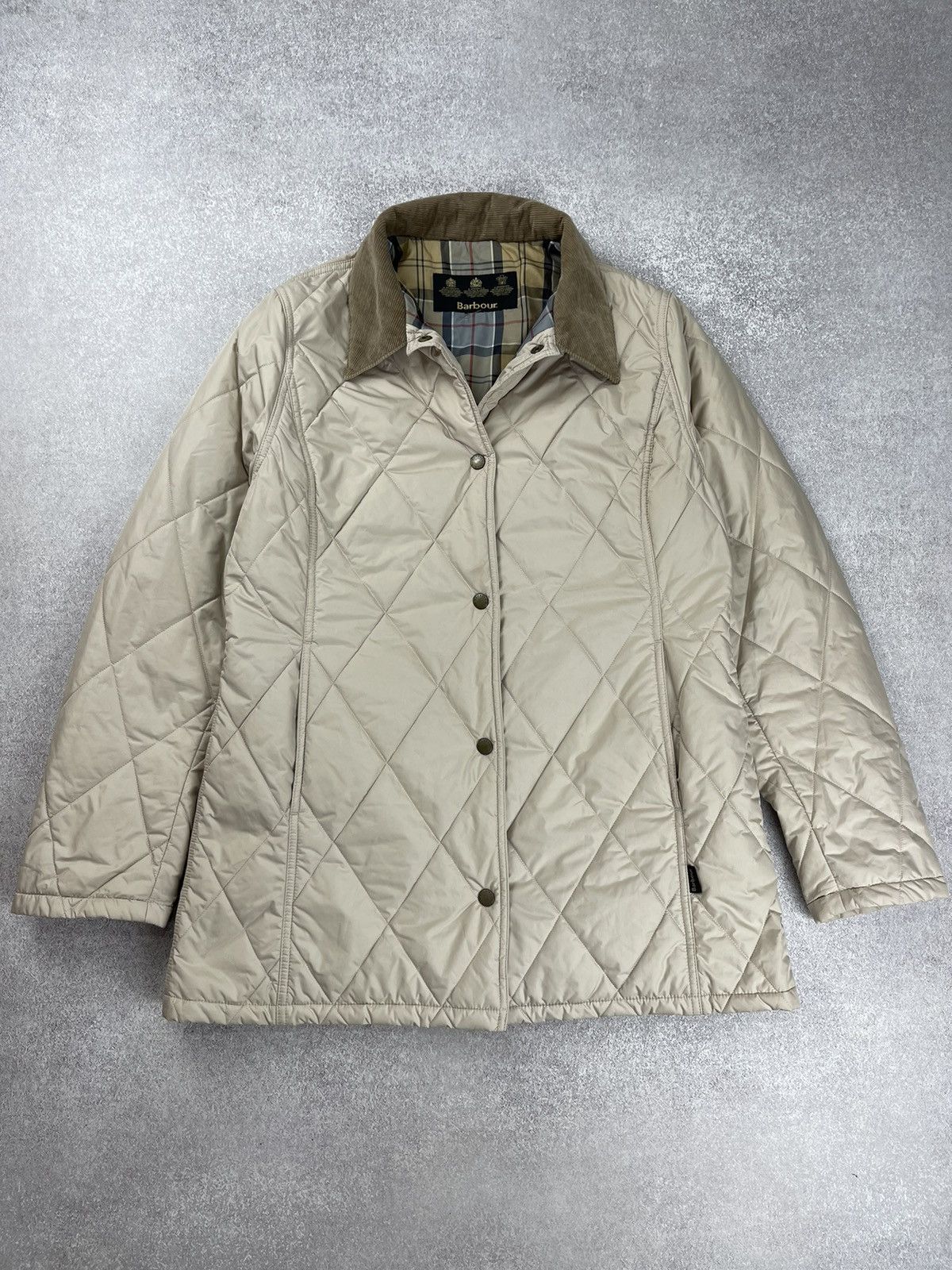 Barbour Barbour Classic Newmarket Nylon Jacket Women’s Size UK 14 Size L / US 10 / IT 46 - 2 Thumbnail