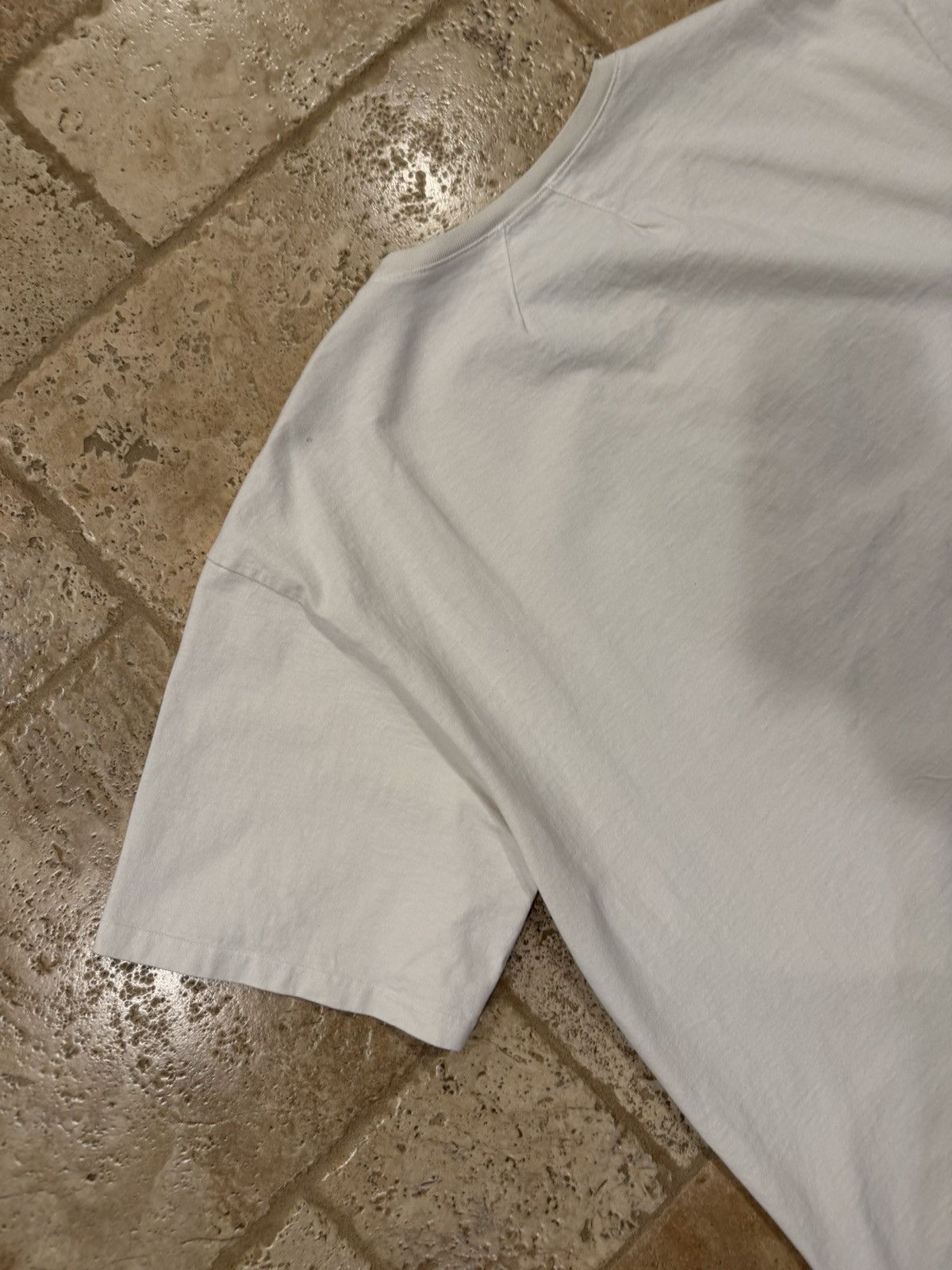 Rhude Rhude Rhanger Rossa Re Eagle Logo Vintage White T-Shirt Size US XL / EU 56 / 4 - 11 Thumbnail